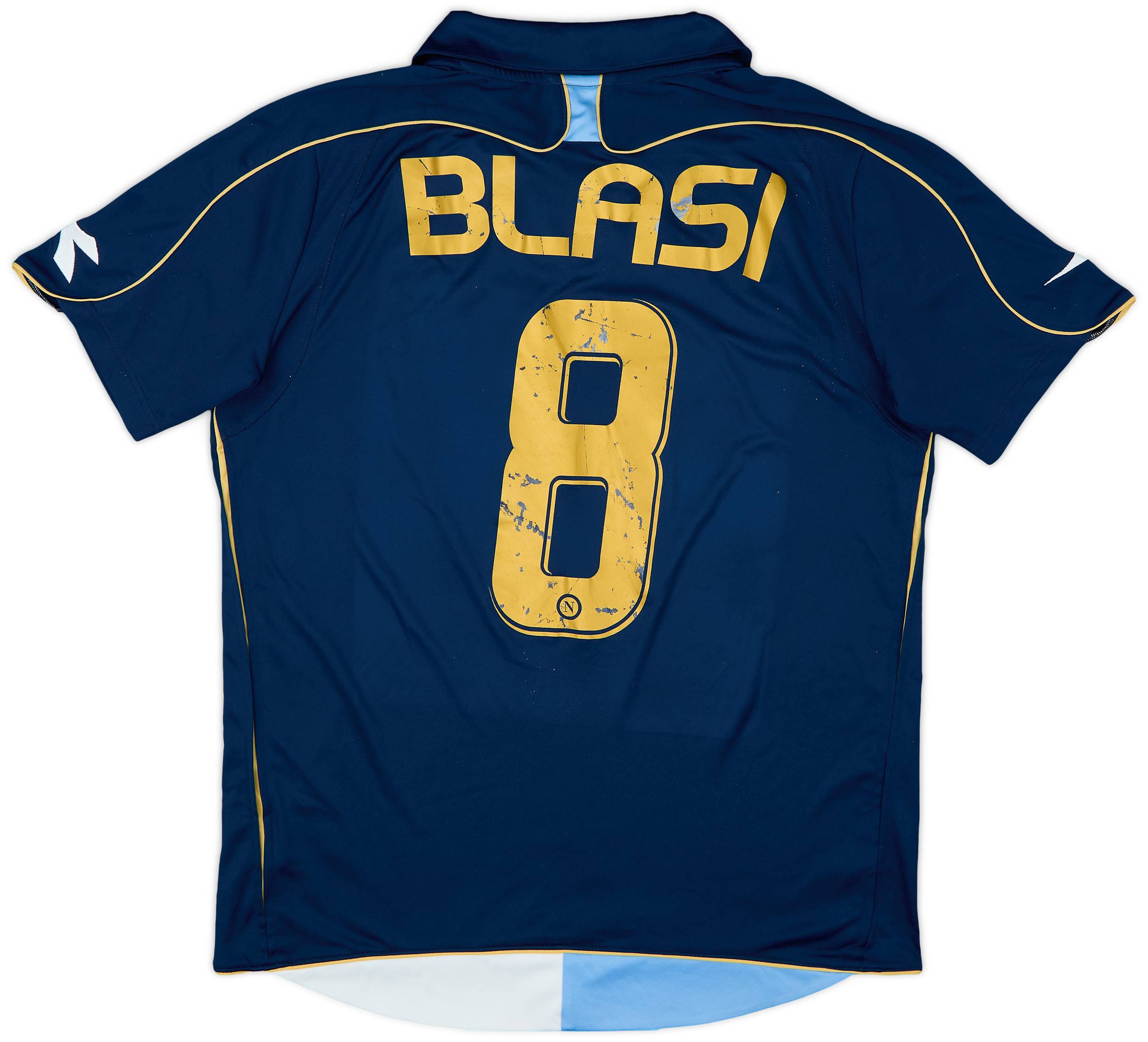 2008-09 Napoli Third Shirt Blasi #8 - 4/10 - (M)