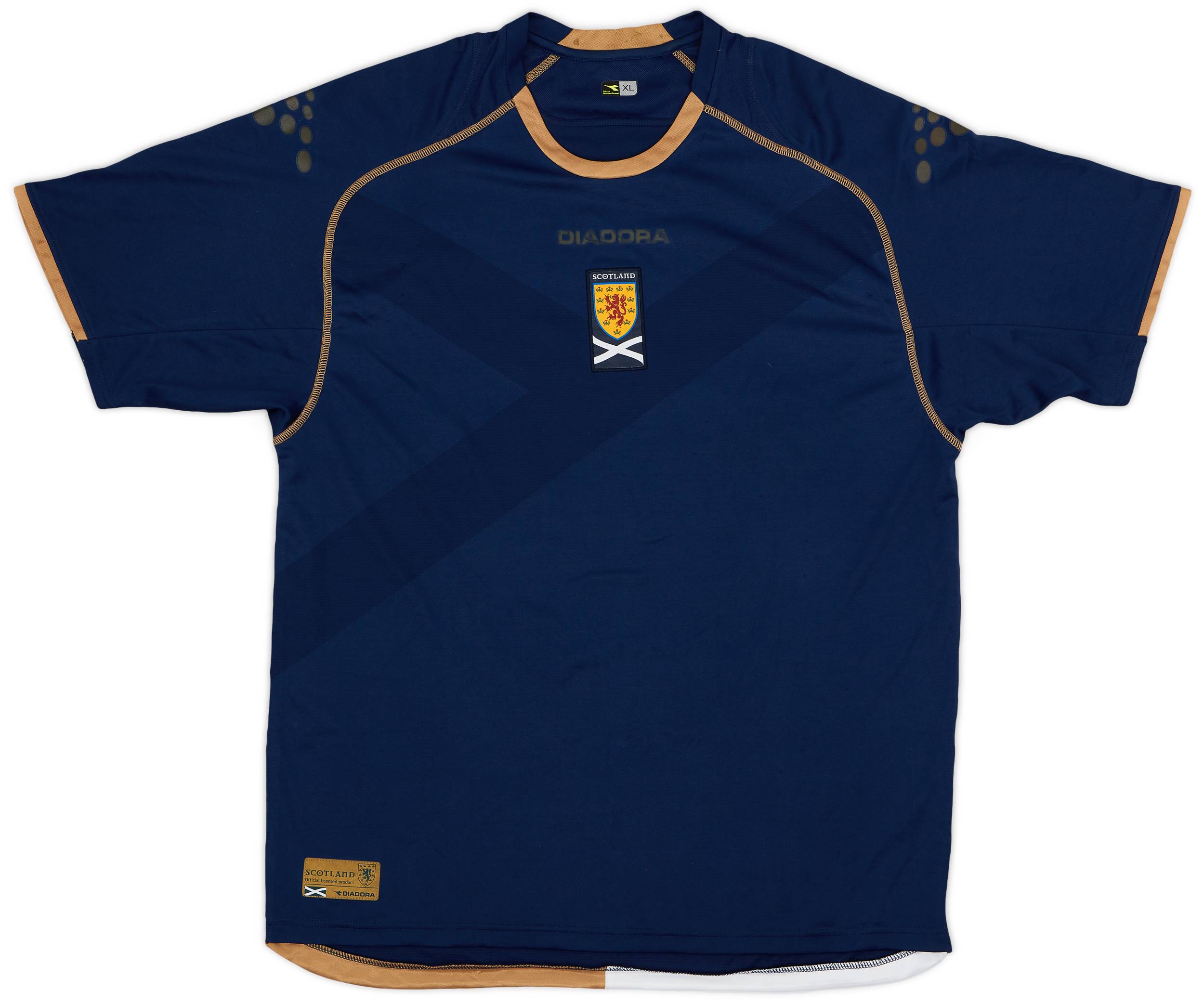 2007-08 Scotland Home Shirt - 6/10 - (XL)