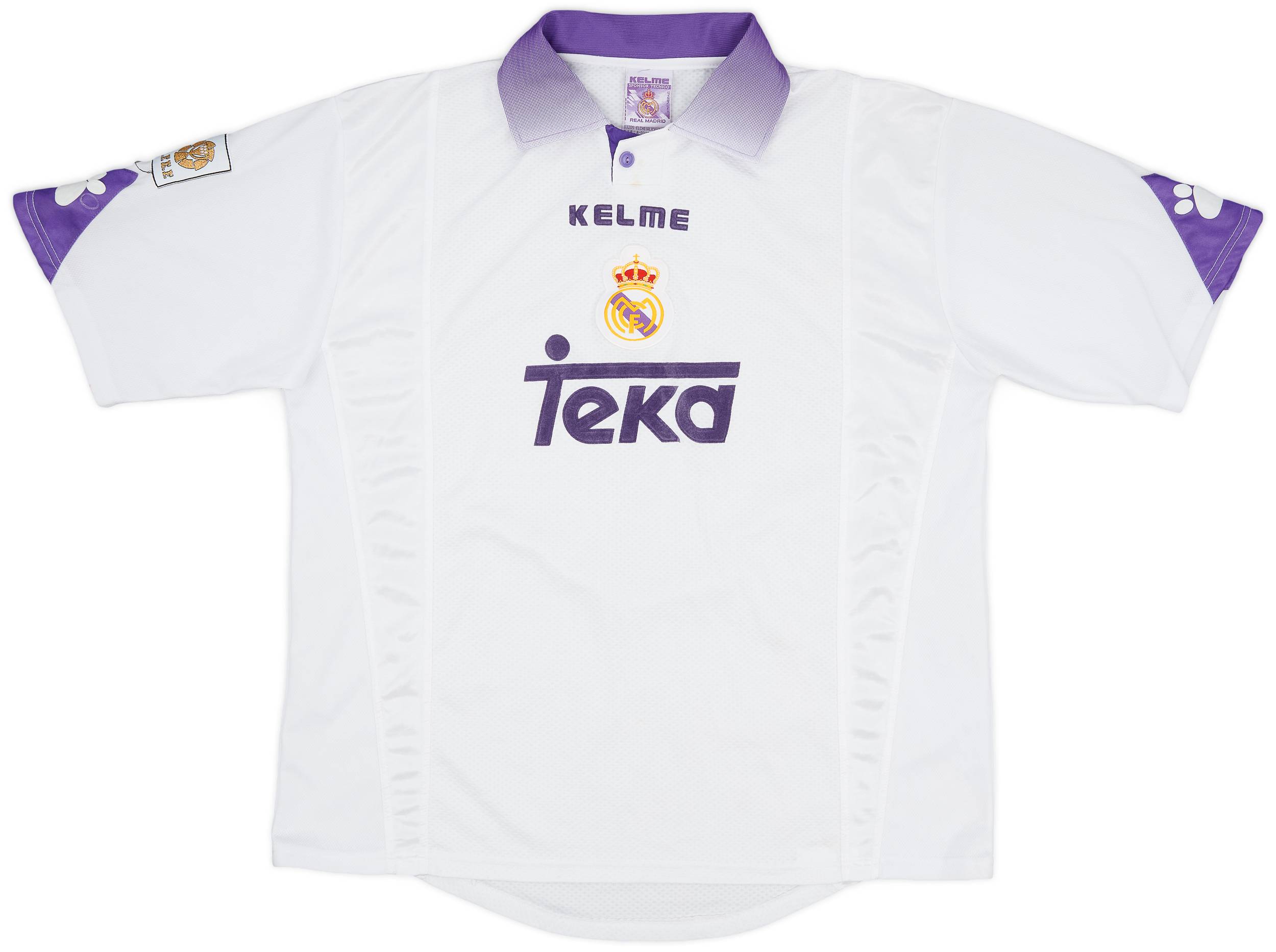 1997-98 Real Madrid Home Shirt - 7/10 - (XL)