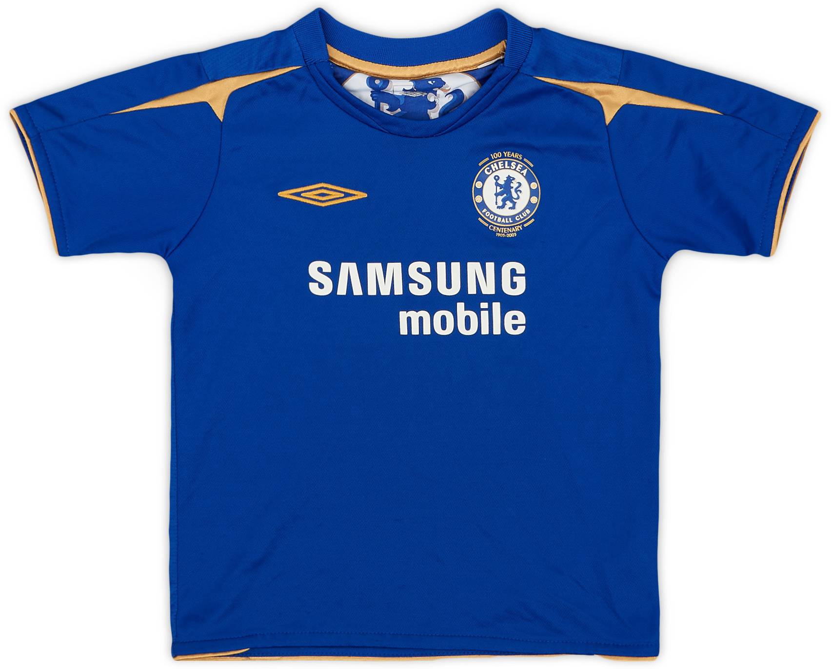 2005-06 Chelsea Centenary Home Shirt - 9/10 - (4-5 Years)