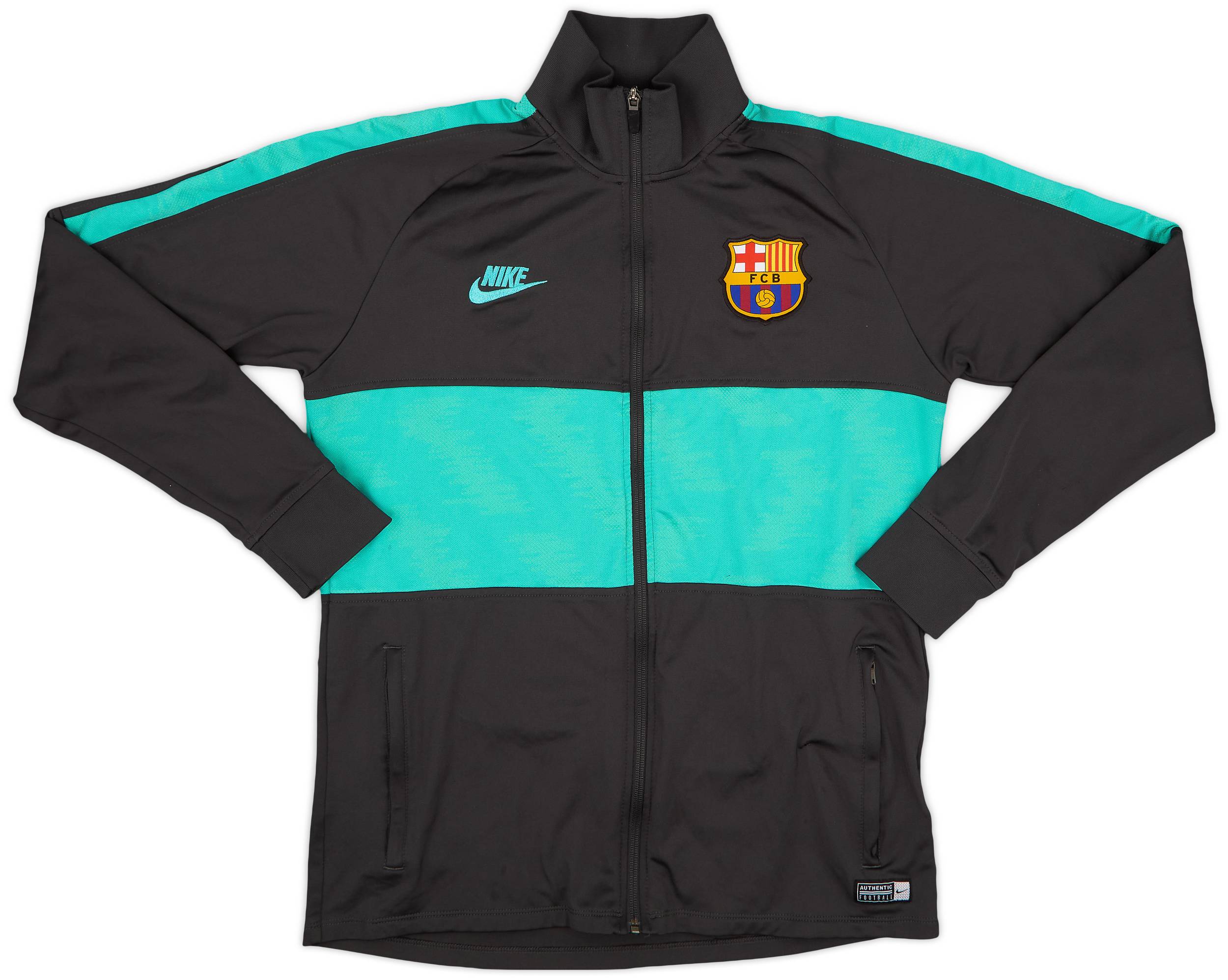 2019-20 Barcelona Nike Track Jacket - 9/10 - (M)