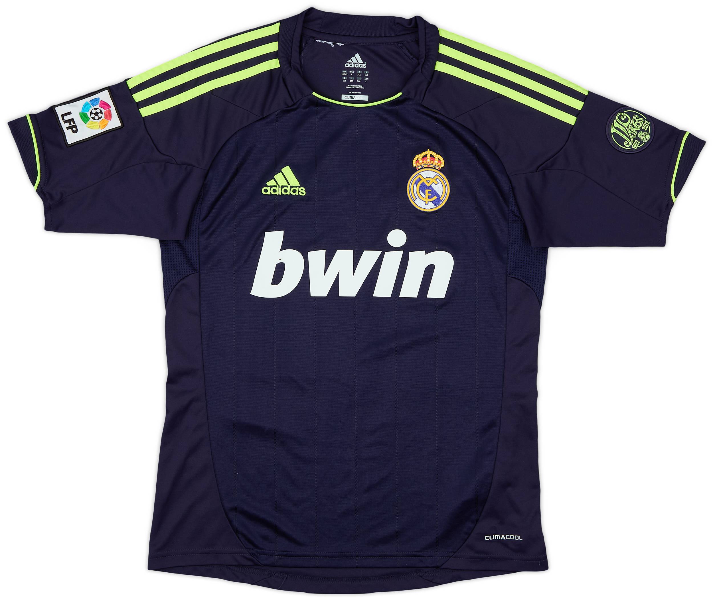 2012-13 Real Madrid Away Shirt - 8/10 - (L.Boys)