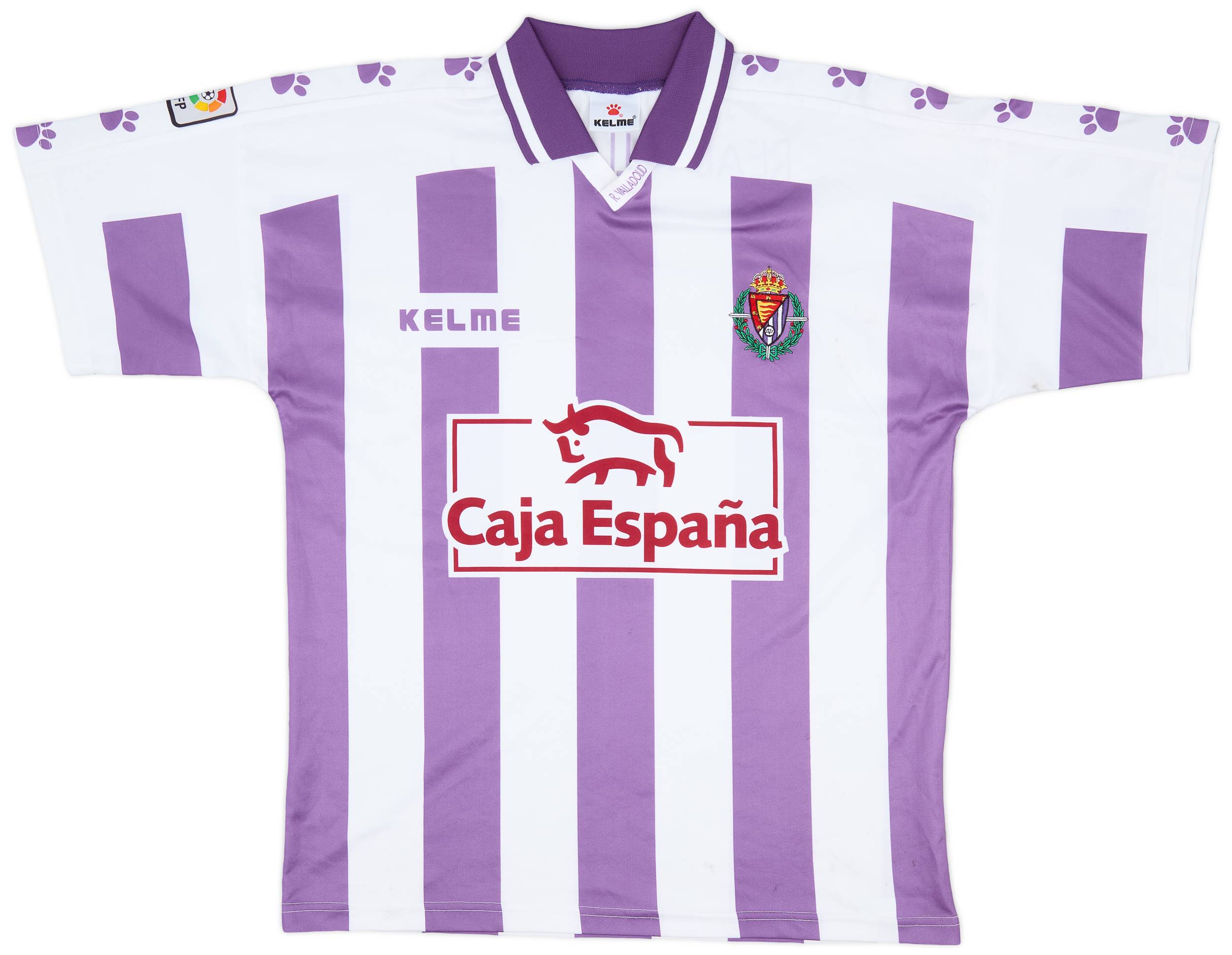 1996 97 Real Valladolid Home Shirt 7 10 XL