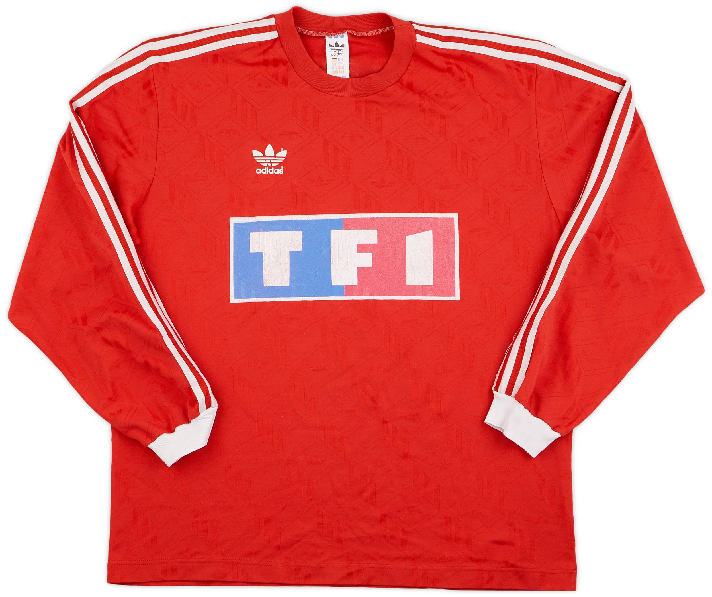 1990s Coupe de France L/S Shirt - 7/10 - (XXL)