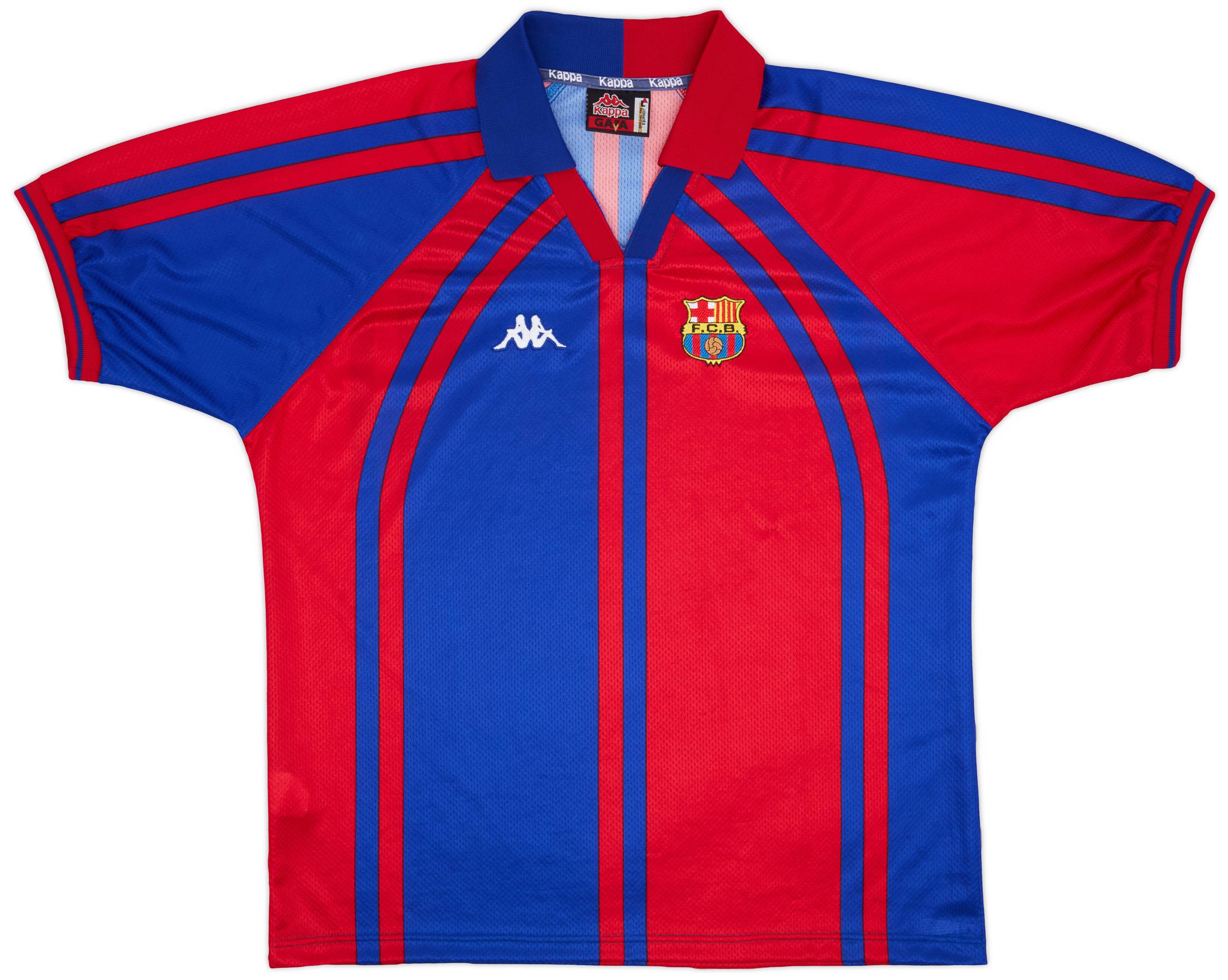 1997-98 Barcelona European Home Shirt - 5/10 - (L)