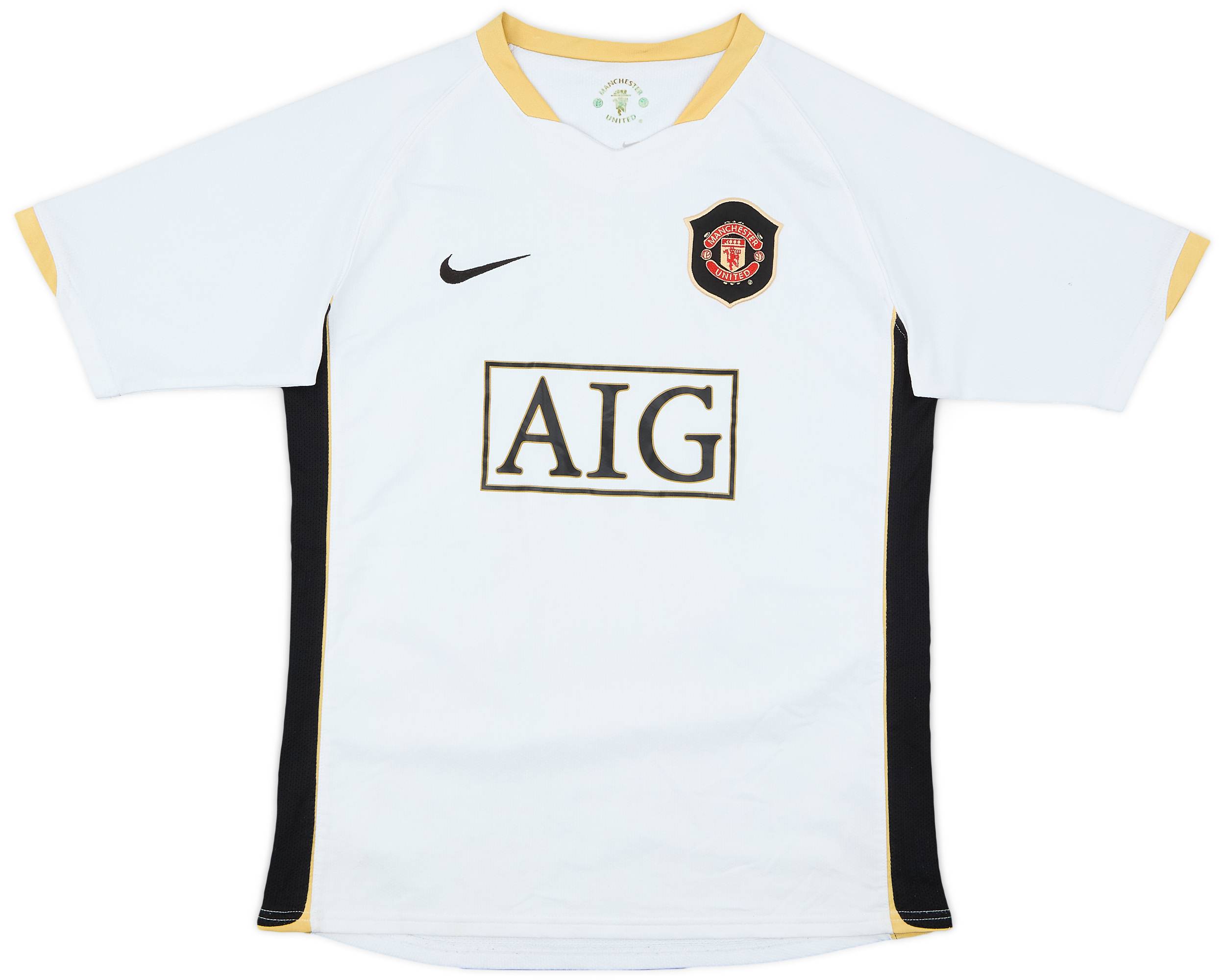 2006-08 Manchester United Away Shirt - 8/10 - (L.Boys)