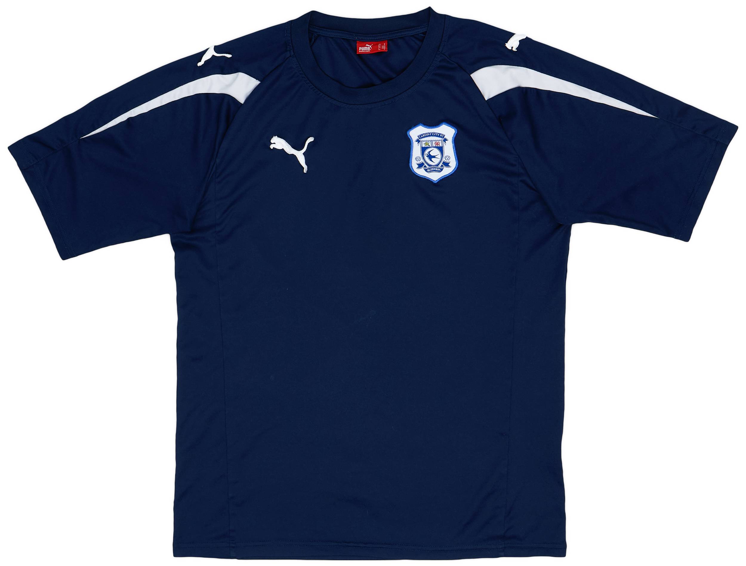 2010-11 Cardiff City Puma Training Shirt - 8/10 - (S)