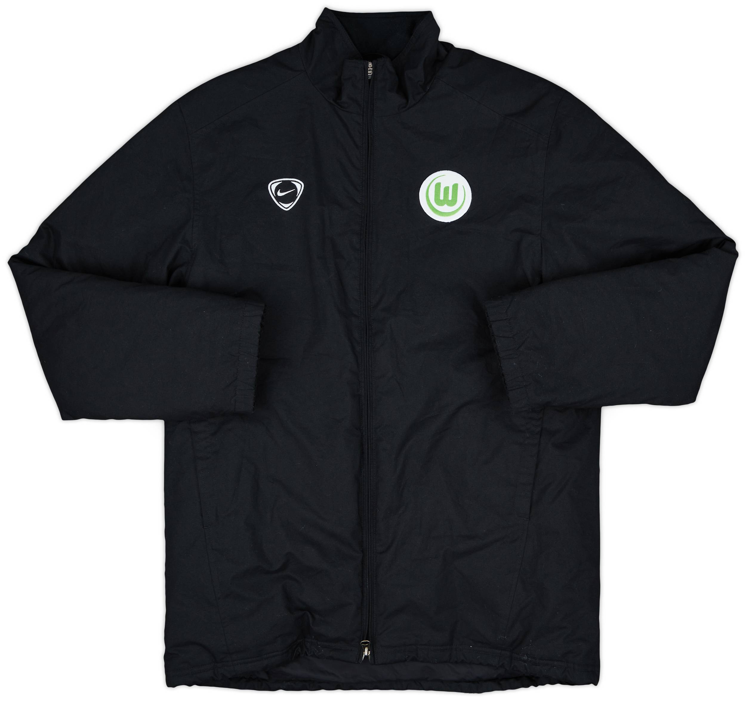 2006-07 Wolfsburg Nike Padded Bench Coat - 8/10 - (S)