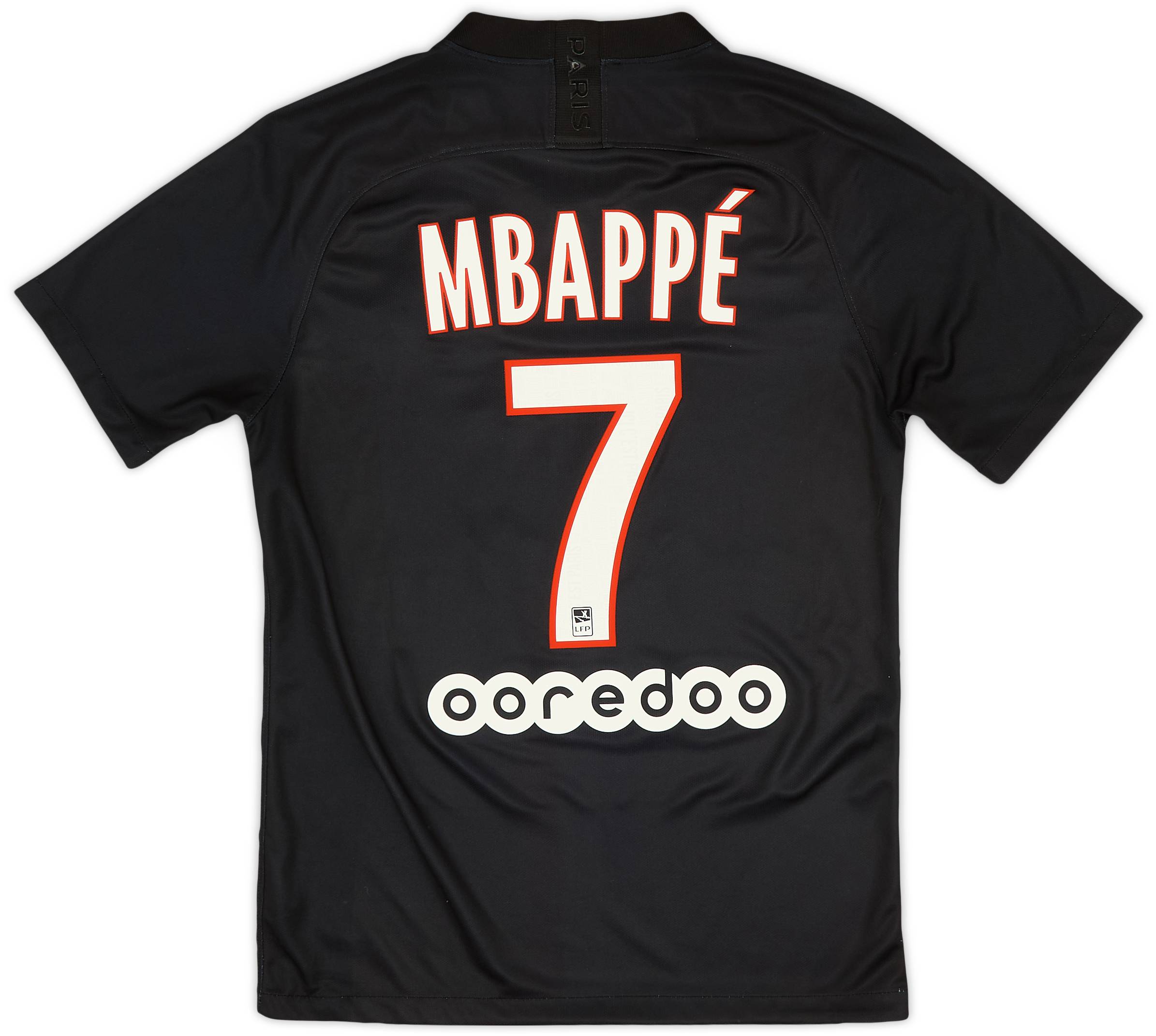2019-20 Paris Saint-Germain Fourth Shirt Mbappe #7 - 9/10 - (S)