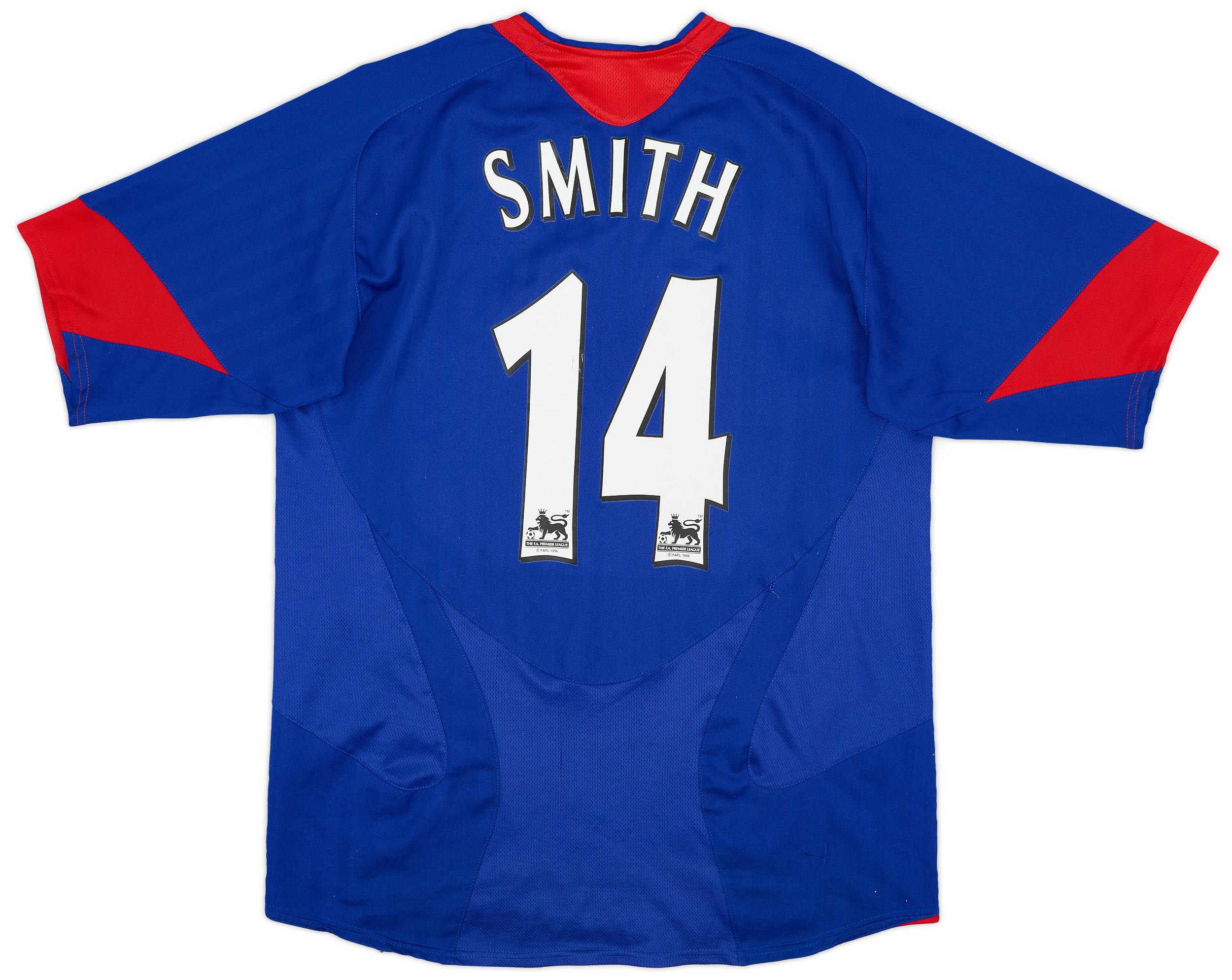 2005-06 Manchester United Away Shirt Smith #14 - 7/10 - (M)