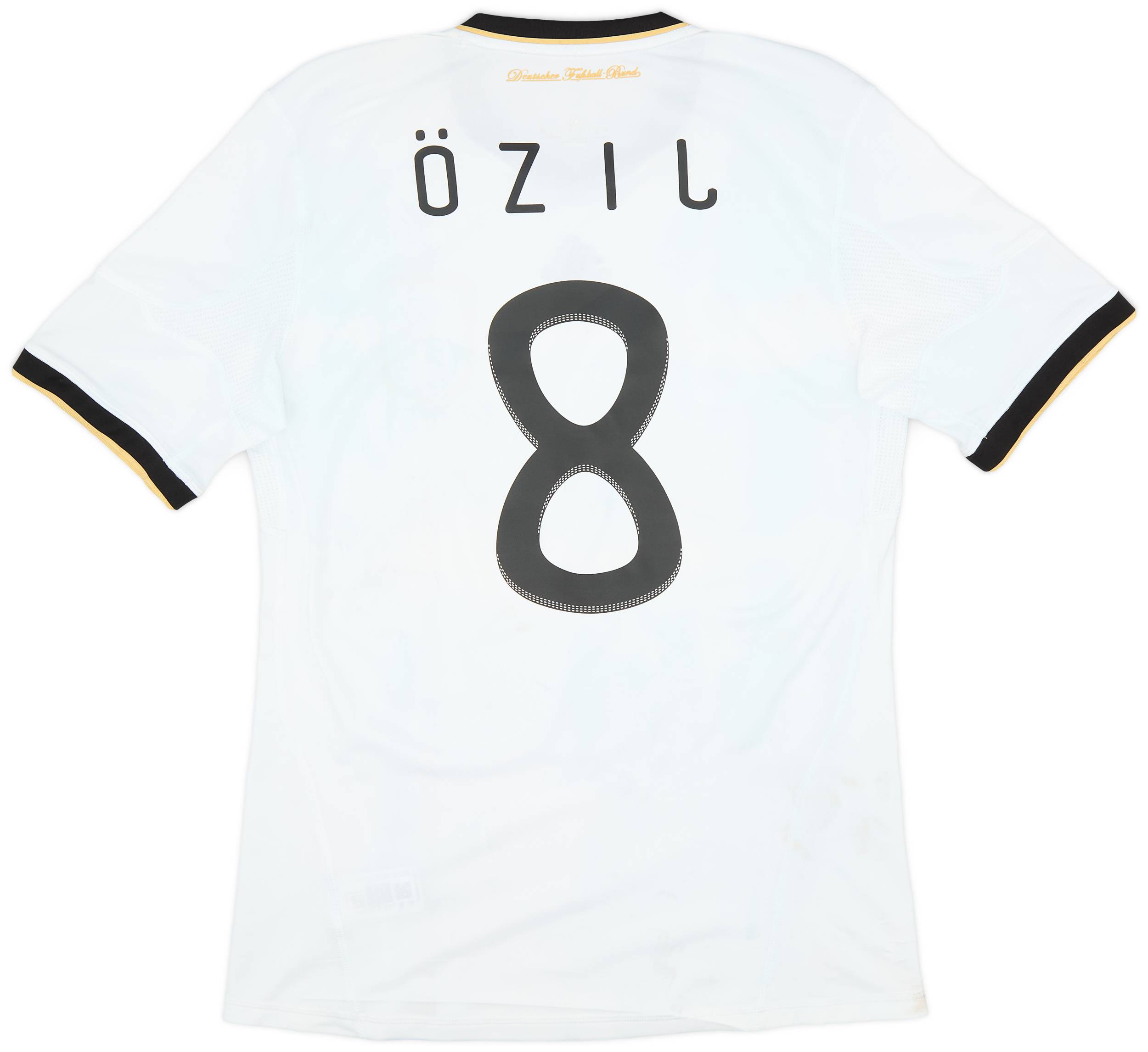 2010-11 Germany Home Shirt Ozil #8 - 6/10 - (M)