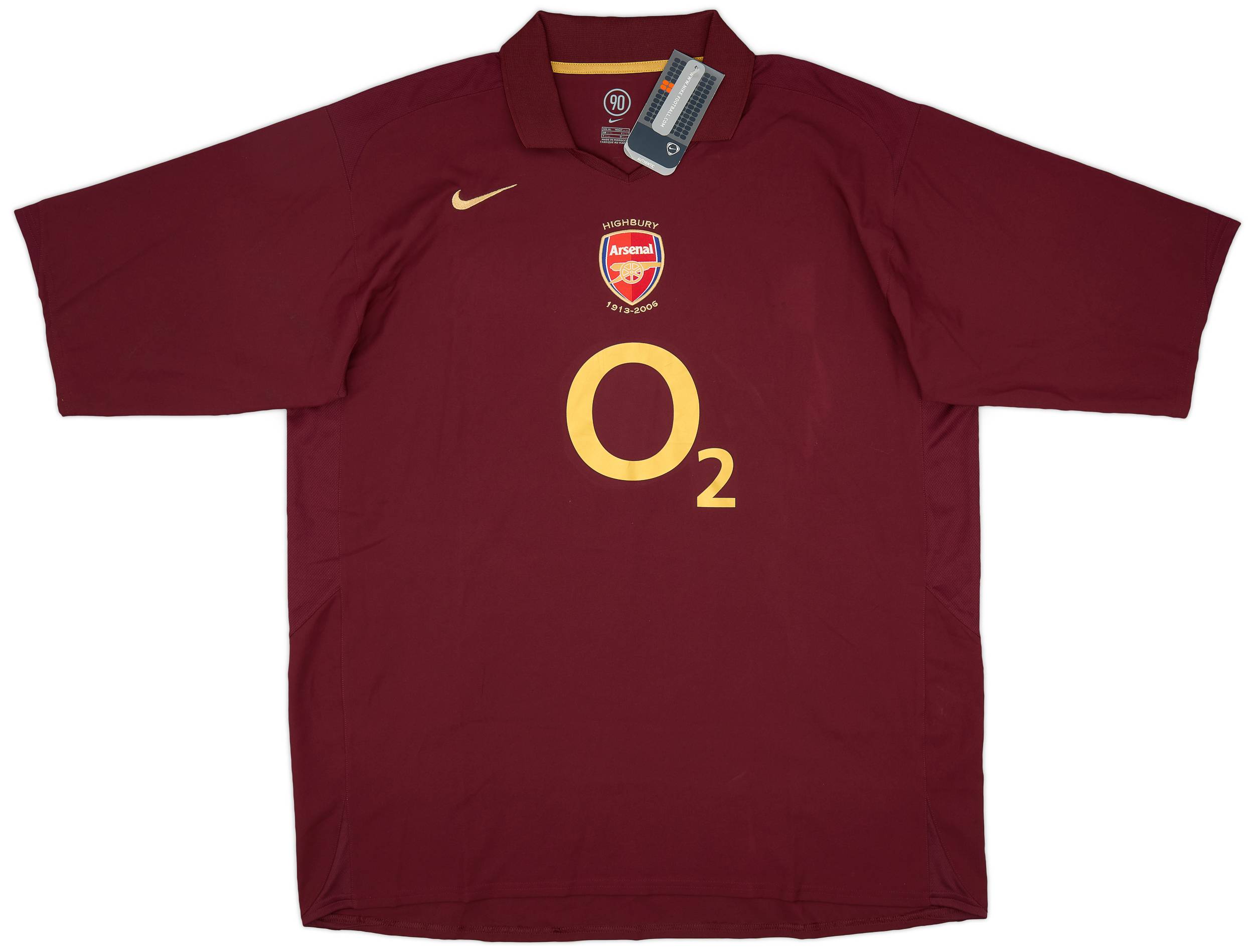 Arsenal 05-06 Home Long-Sleeve Jersey - Henry #14 | eBay