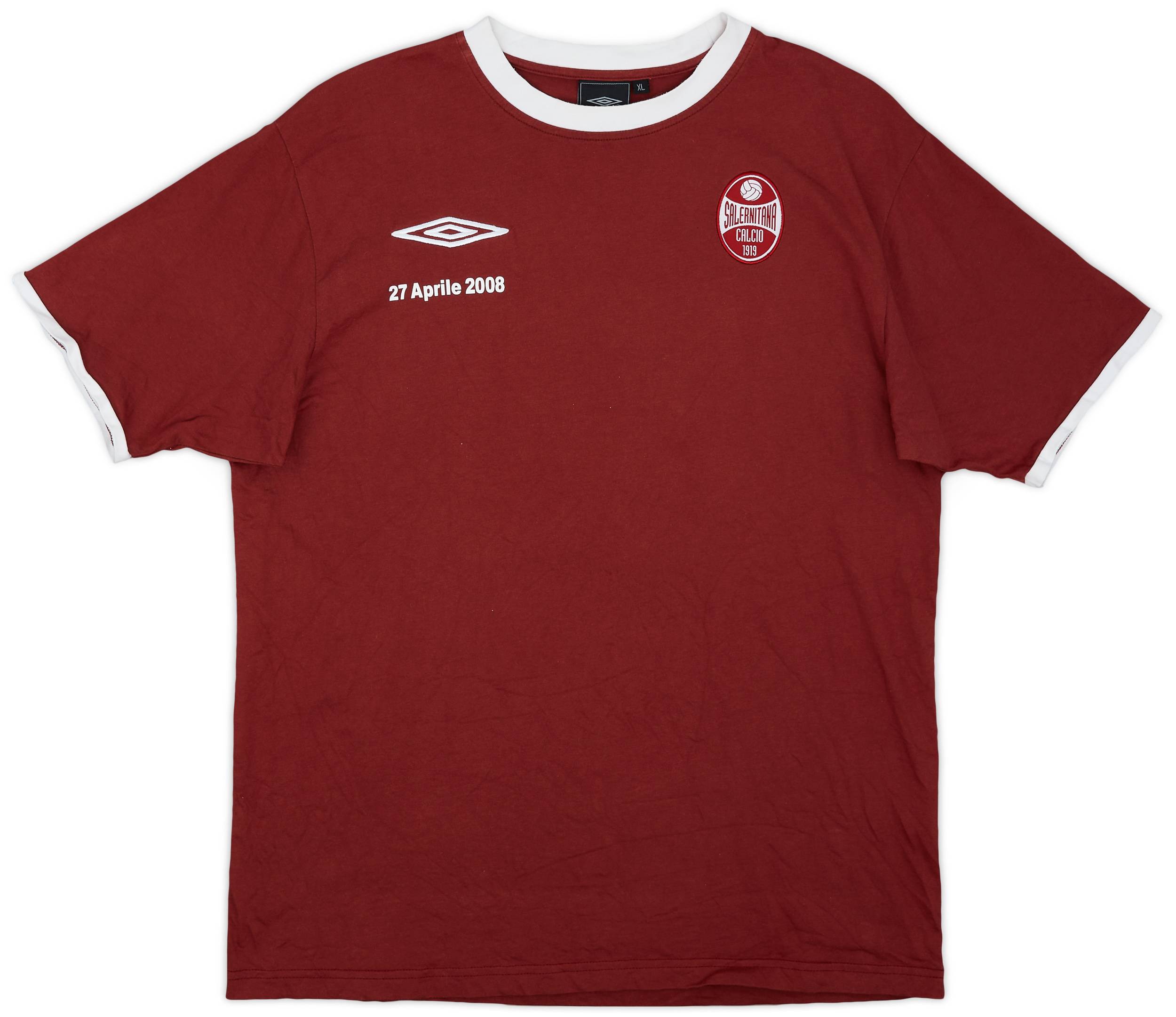 2007-08 Salernitana Umbro Training Shirt - 8/10 - (XL)