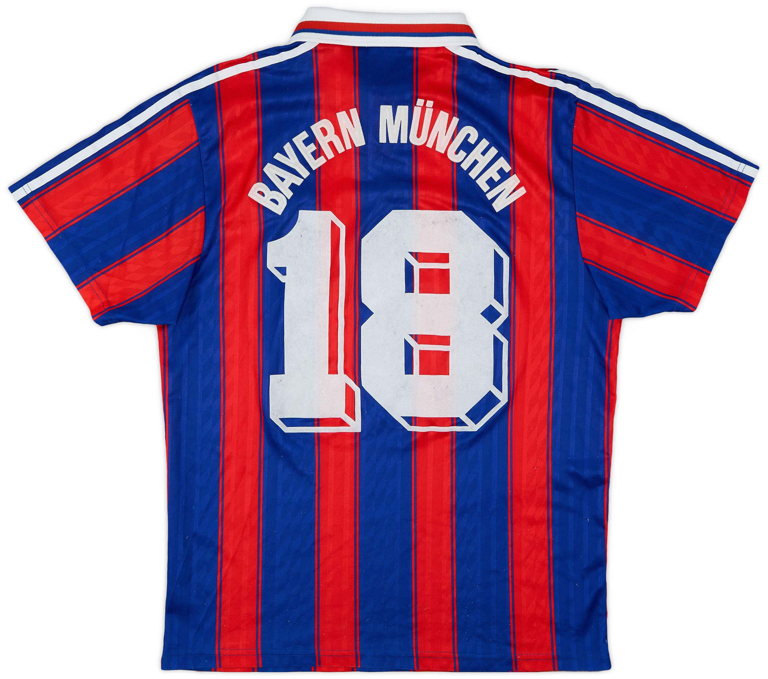 1995-97 Bayern Munich Home Shirt #18 - 8/10 - (S)