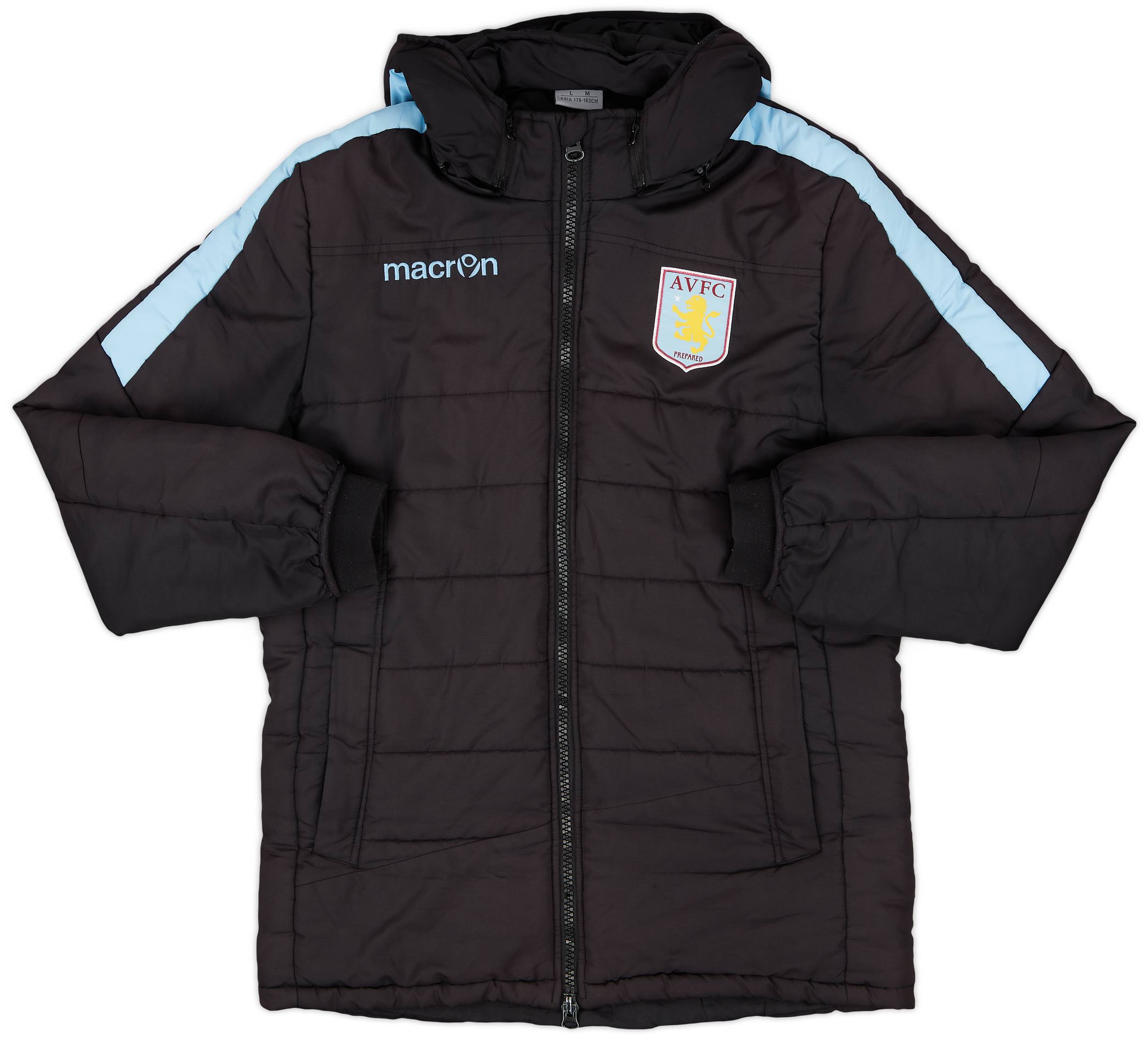 2013-14 Aston Villa Macron Padded Bench Coat 6/10 (M)