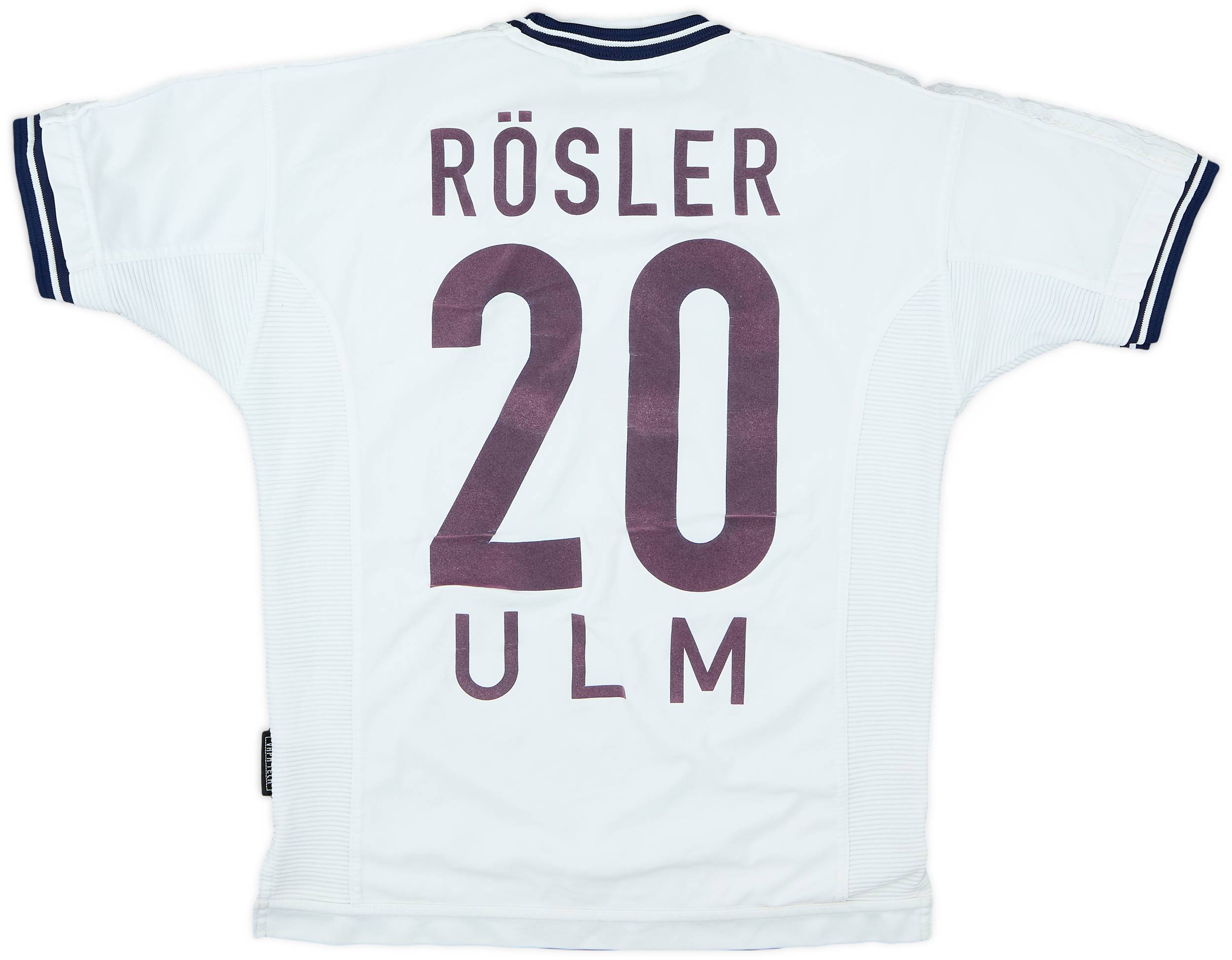 1999-01 SSV Ulm Home Shirt Rosler #20 - 6/10 - (L.Boys)