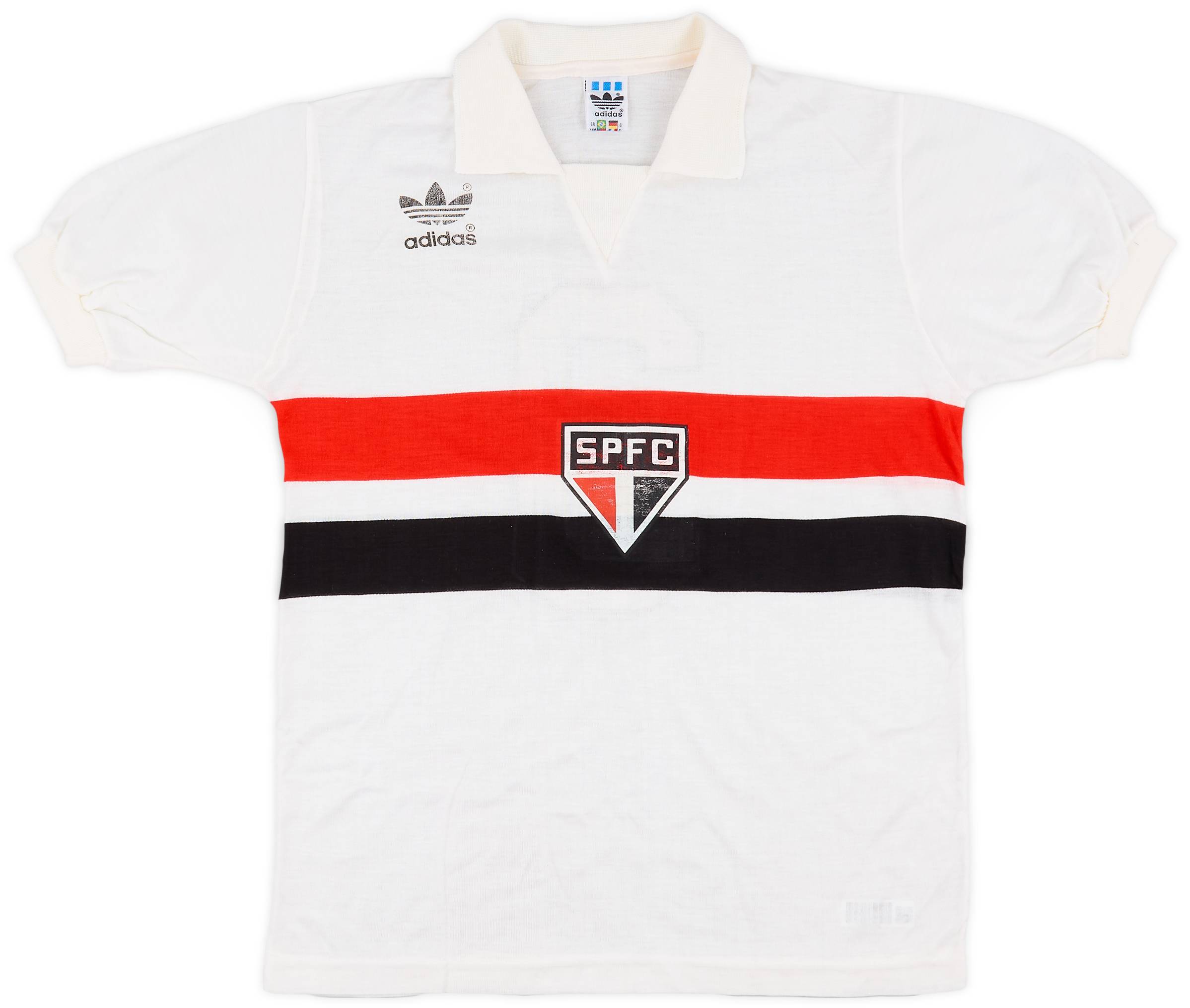 1987 Sao Paulo Match Worn Home Shirt #3