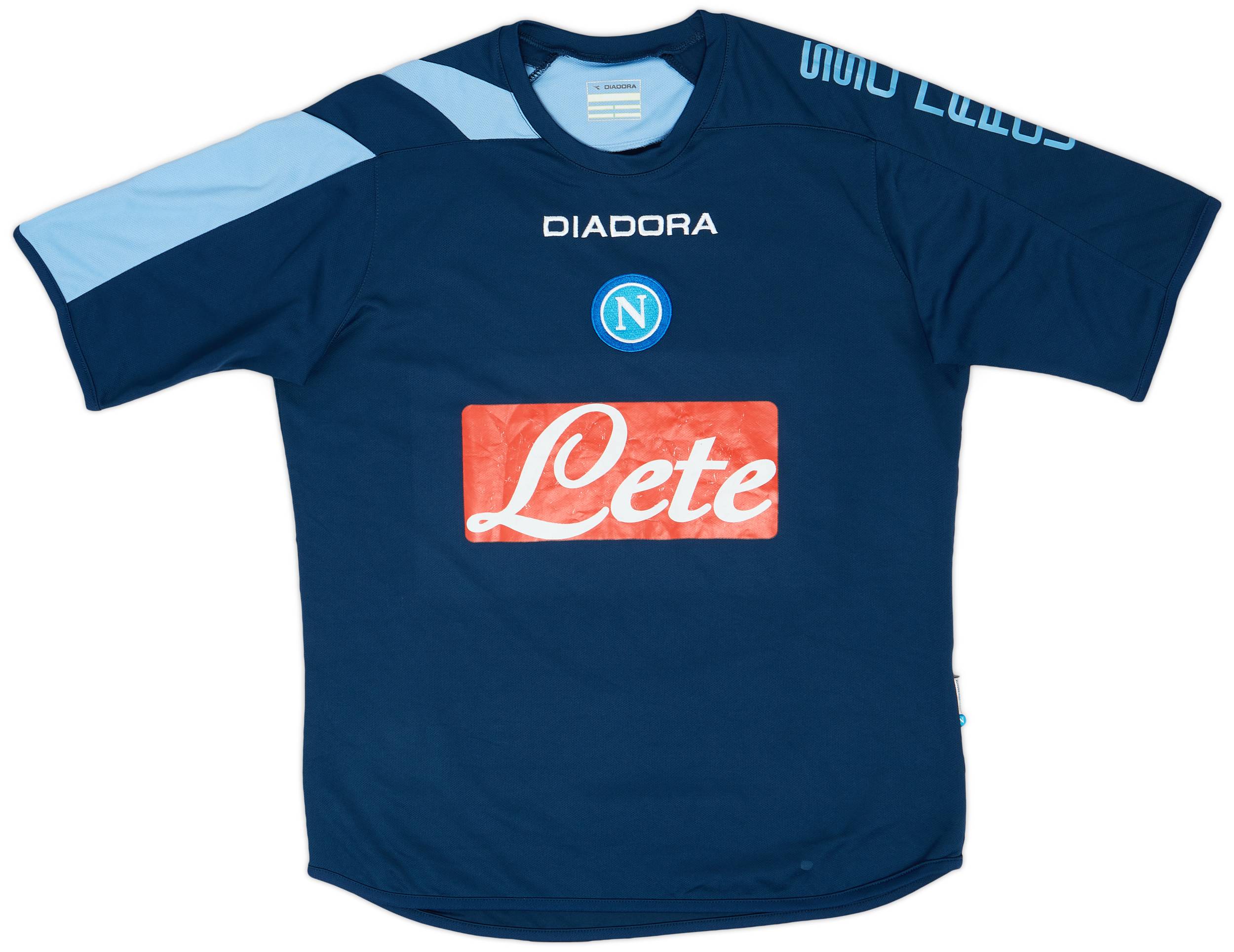 2006 07 Napoli Diadora Training Shirt 6 10 M