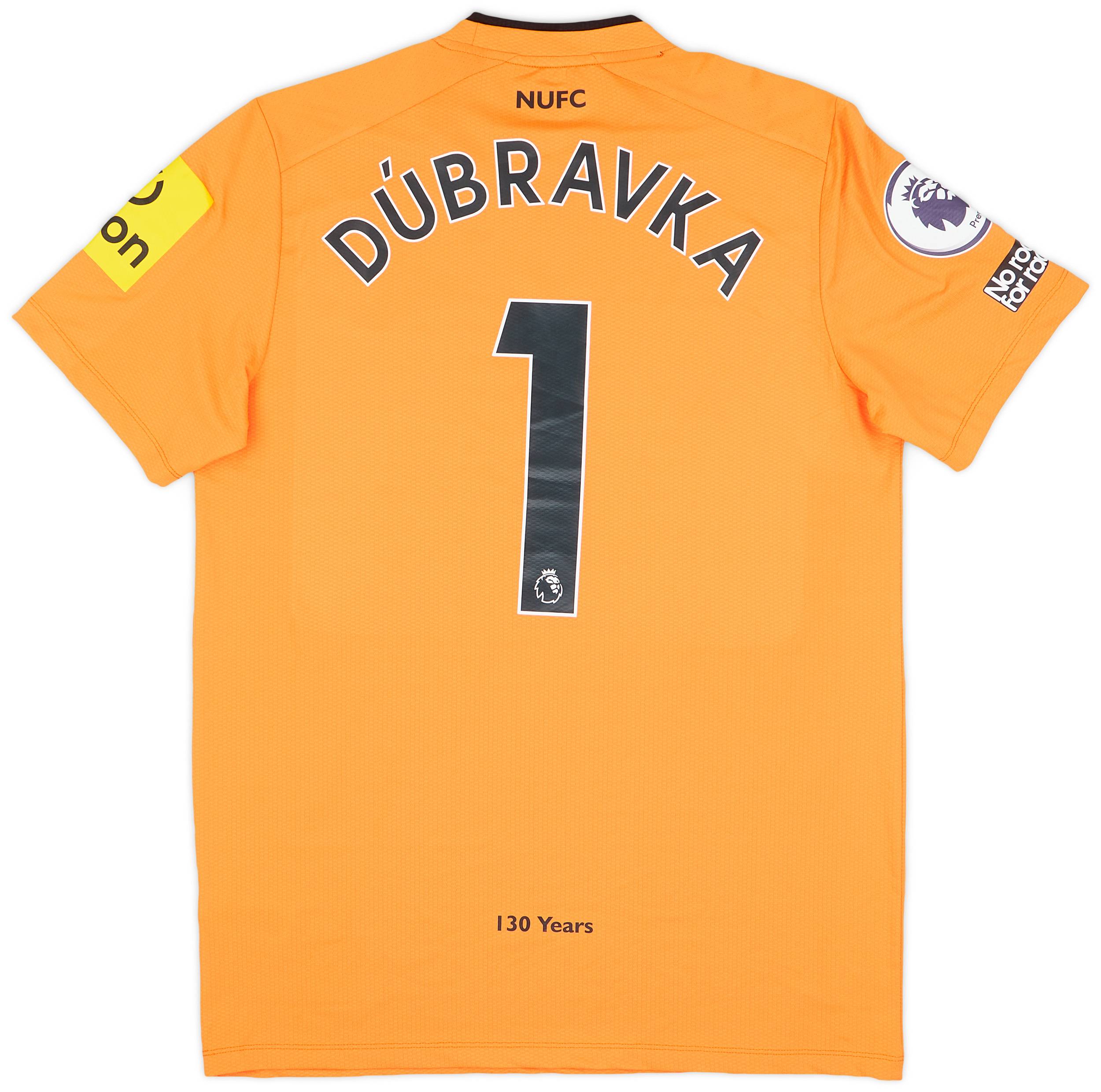 インポート Newcastle United ギヴン ユニフォーム 2022-23 Newcastle Match Issue GK Shirt Dubravka #1