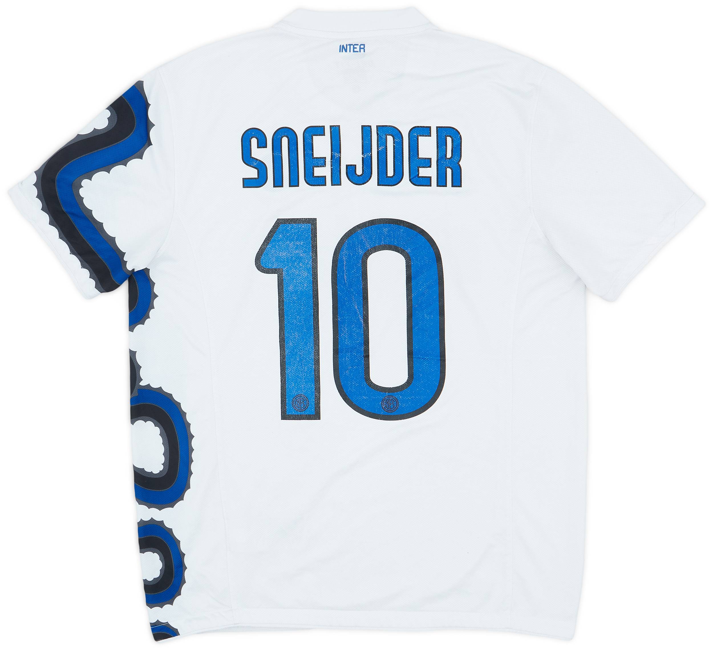2010-11 Inter Milan Away Shirt Sneijder #10 - 5/10 - (L)
