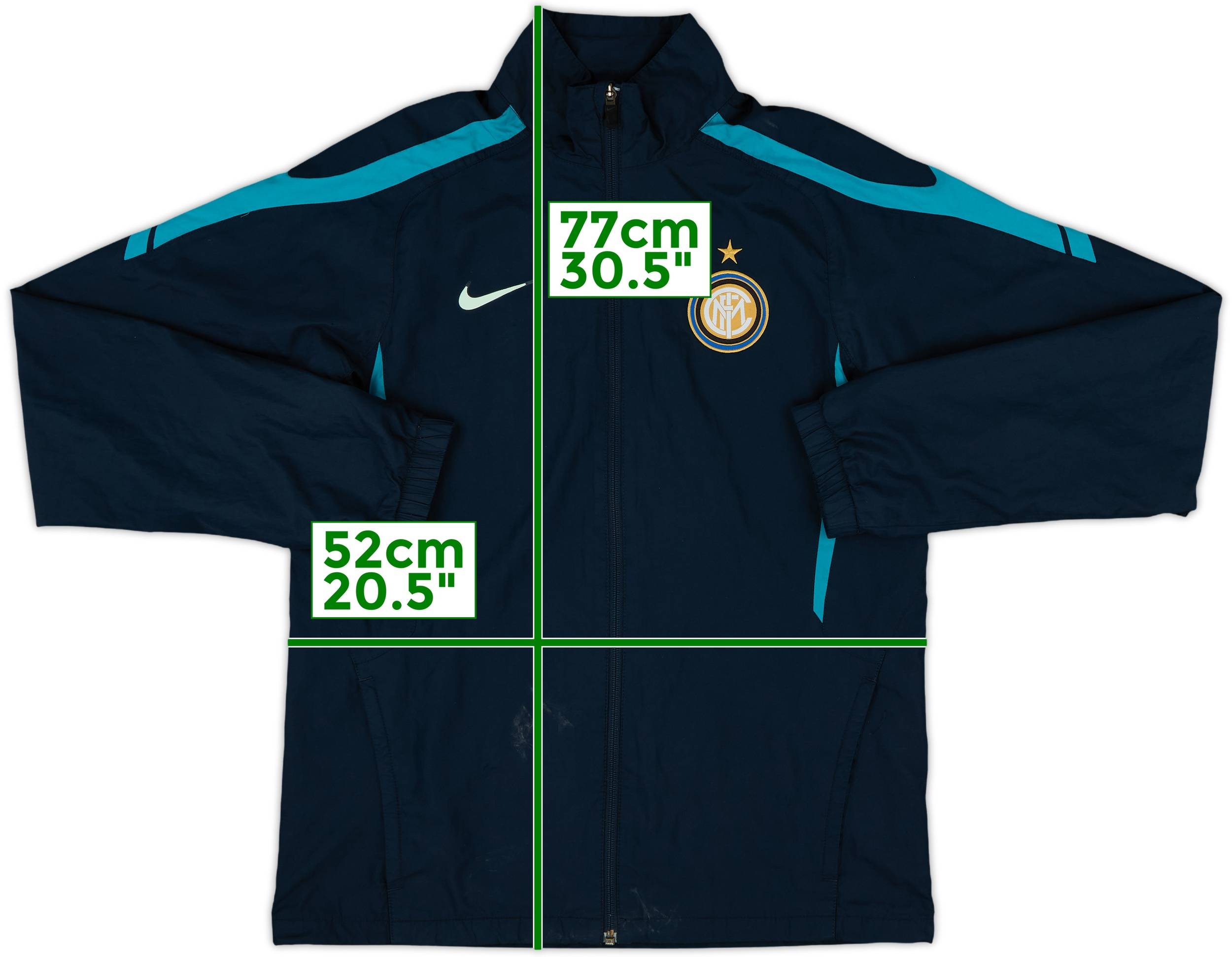 NIKE×Inter Milan 100周年記念ジャケット　XL 2007-08 Inter Milan Nike Centenary Track Jacket - 9/10 - (S)