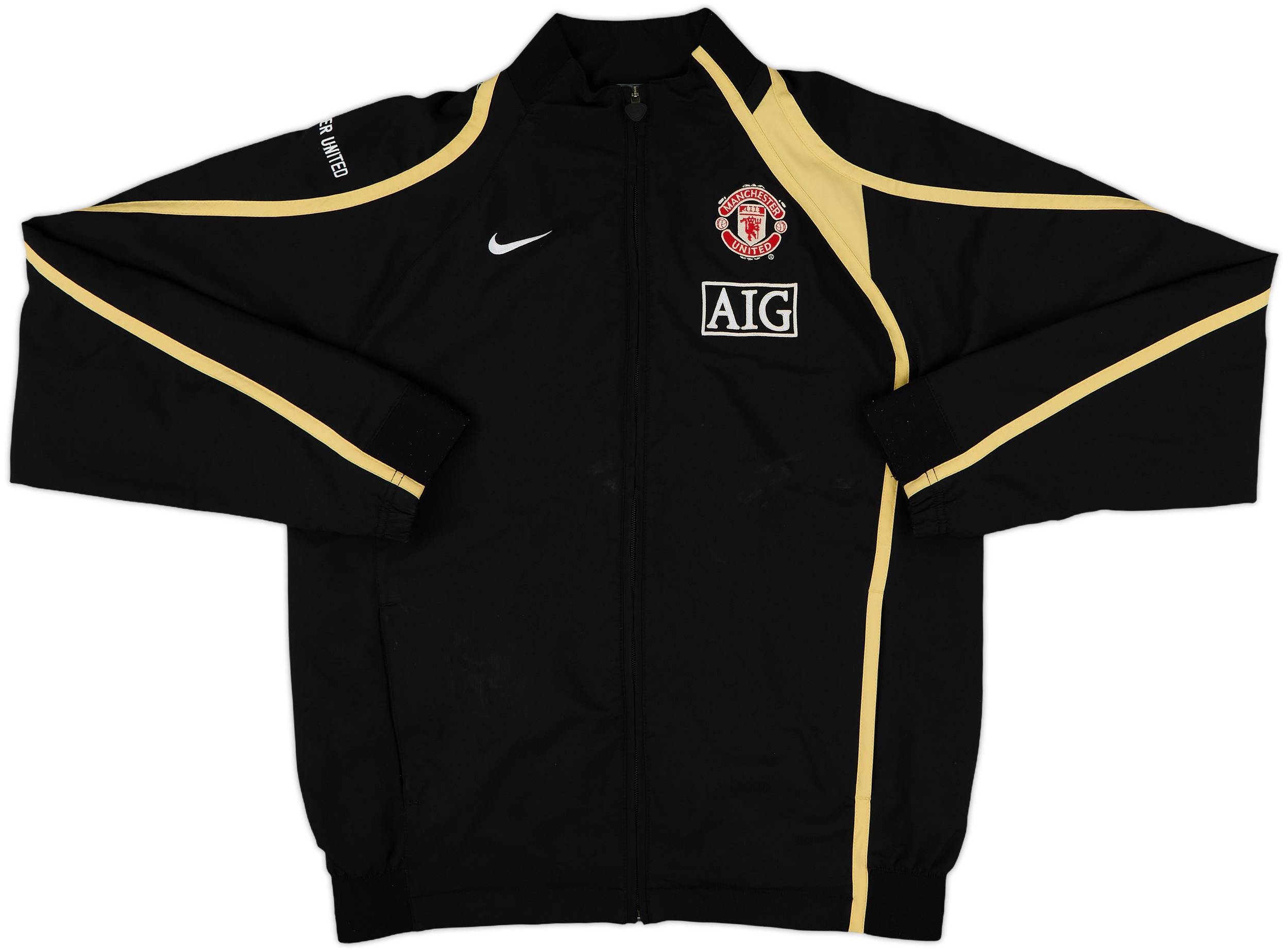 2007-08 Manchester United Nike Track Jacket - 6/10 - (L)