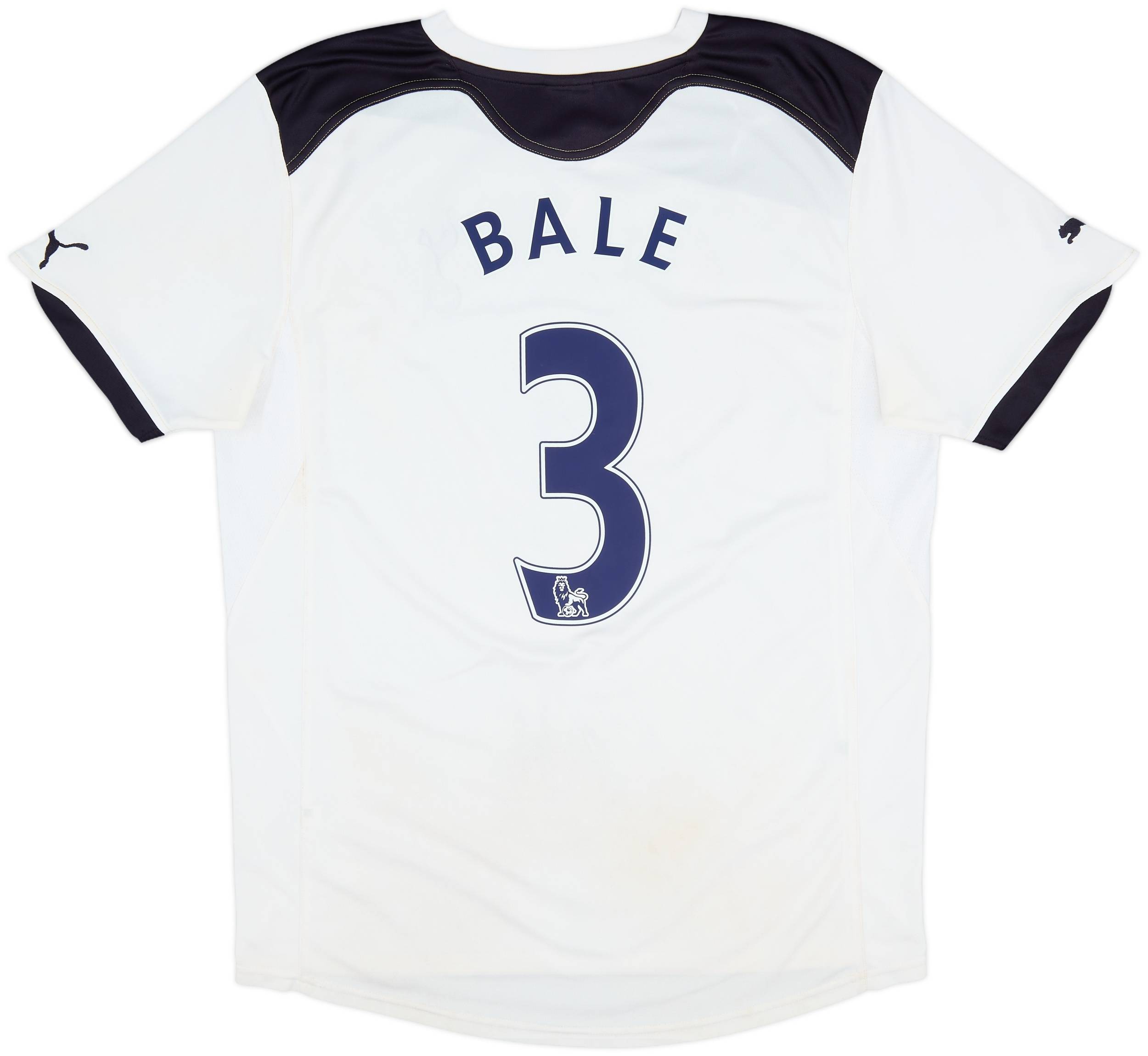 【トッテナム】2010-2011 CL Home #3 ベイル 2010-11 Tottenham Home Shirt Bale #3 - 6/10 - (M)