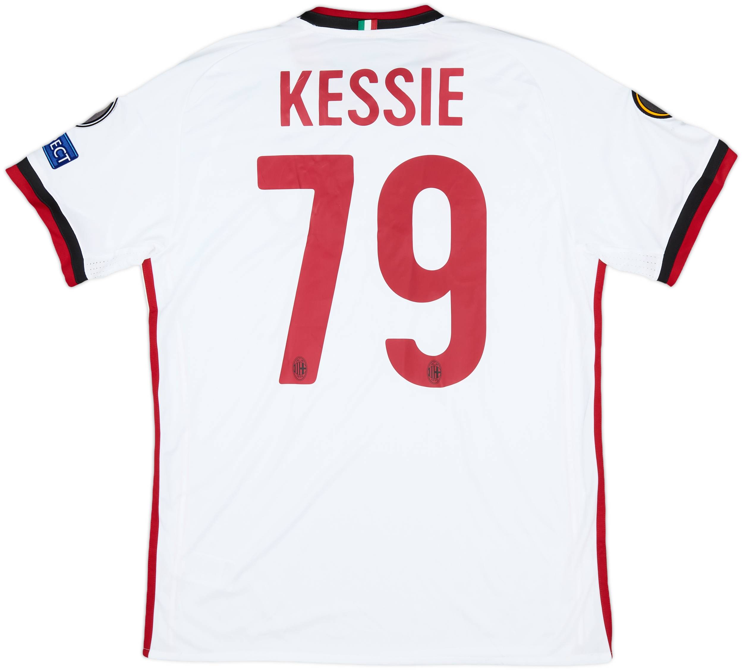 Franck Kessie Maglietta Kessie 2017-18 AC Milan Away Shirt Kessie