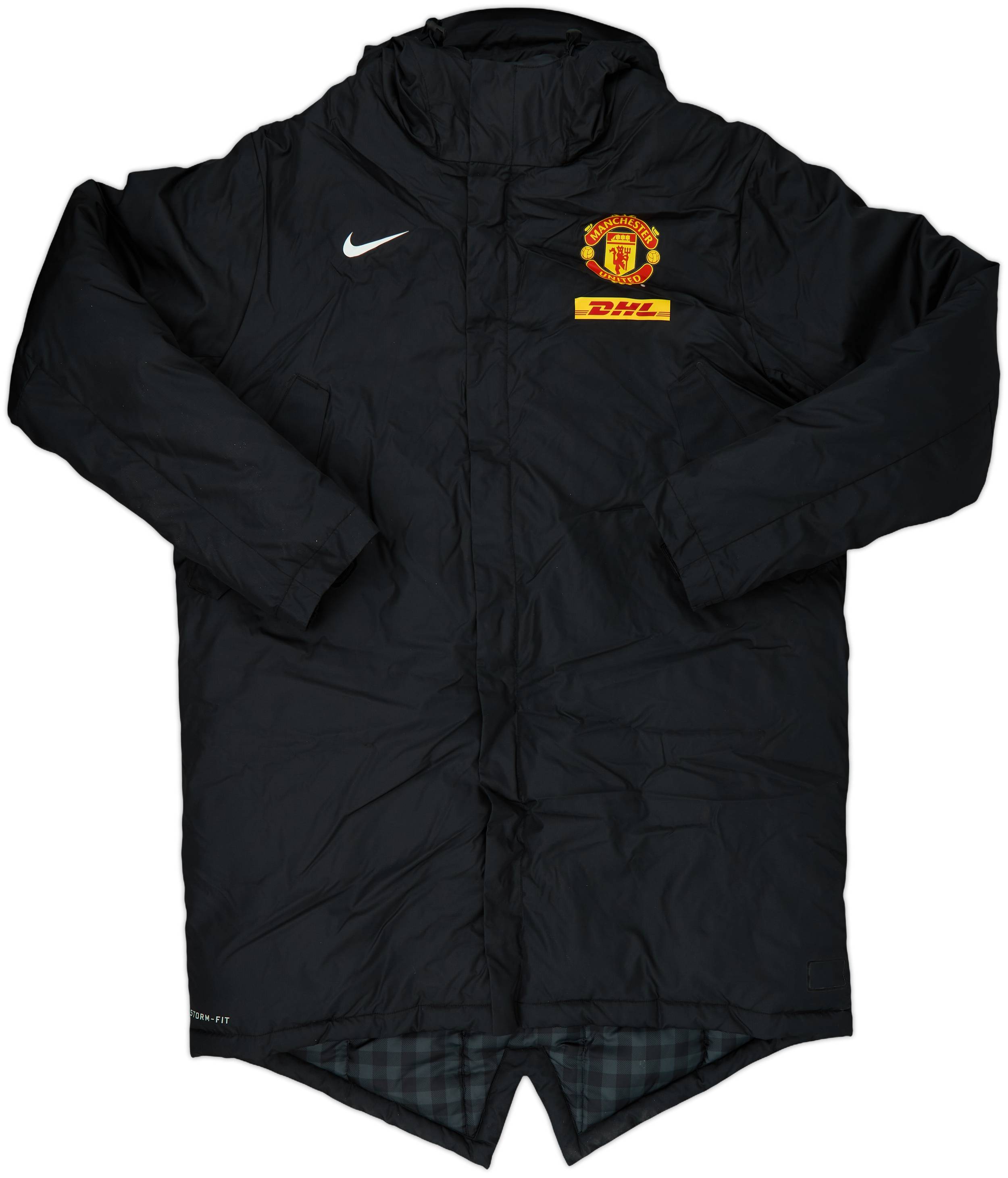 ジャケット・アウター Error Fit Padded Bench Coat (BLACK) M 2013-14 Juventus Nike Hooded Padded Bench Coat - 5/10 - (M)
