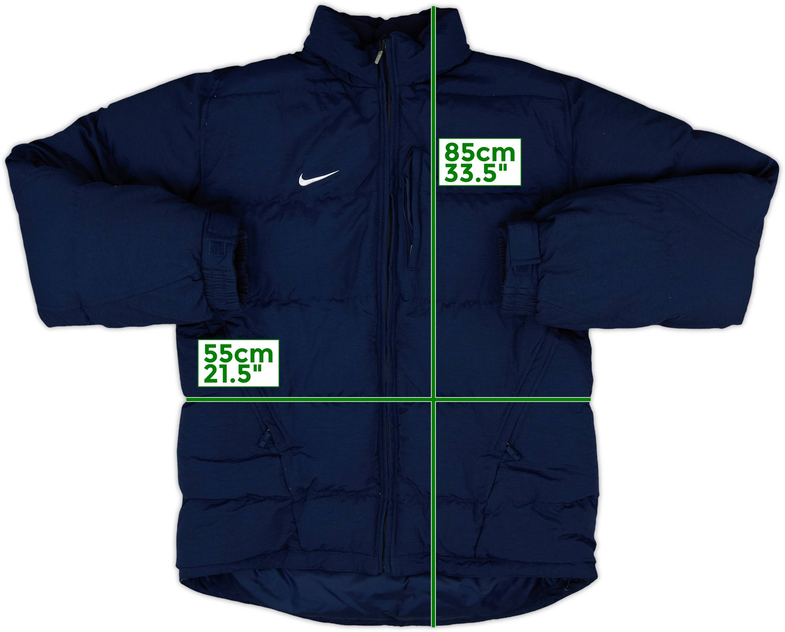 2003-04 Inter Milan Nike Padded Bench Coat - 9/10 - (M)