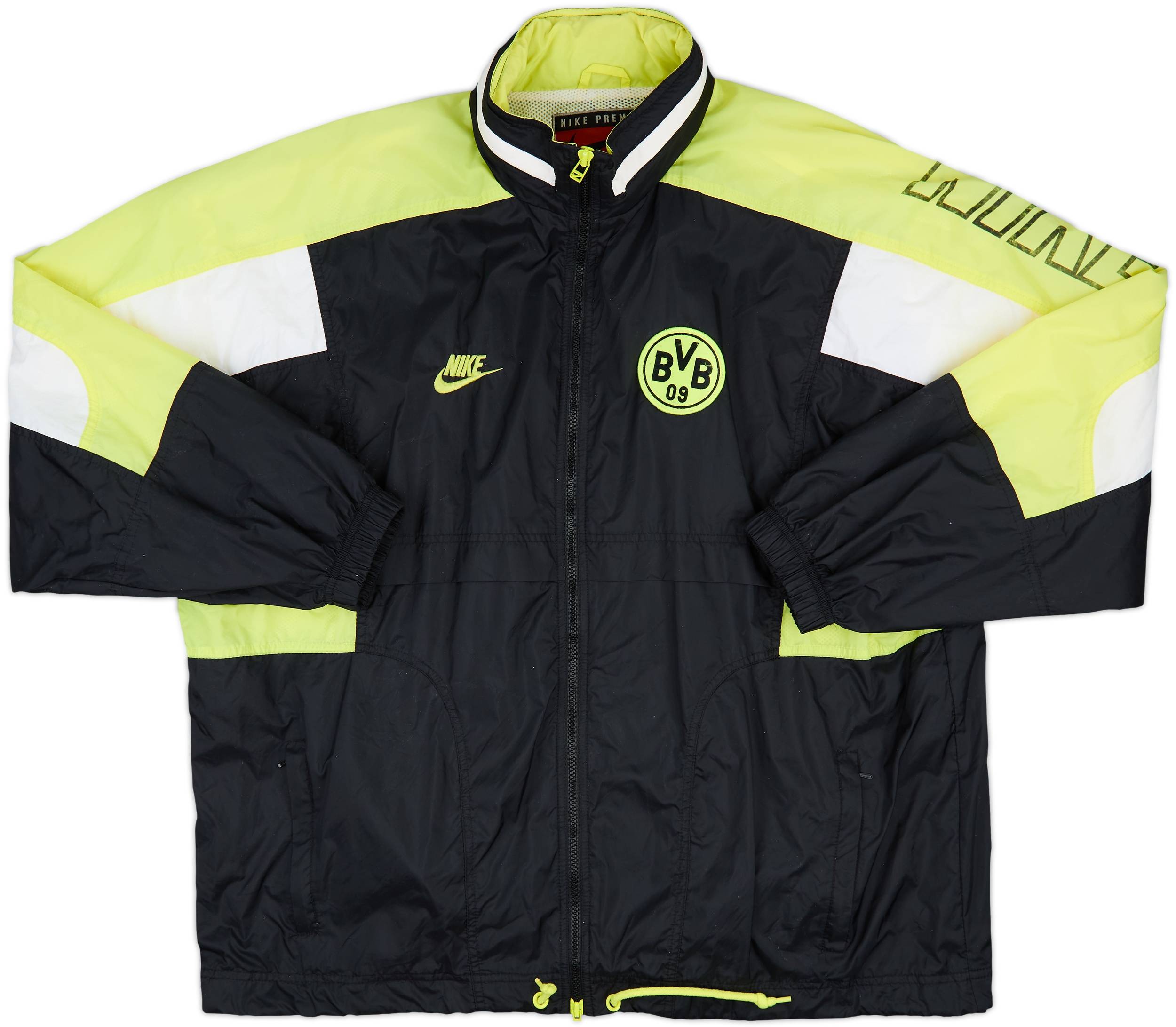 90s Nike Borussia Dortmund ウィンドブレーカー BORUSSIA DORTMUND 90s VINTAGE RAIN JACKET WINDBREAKER NIKE