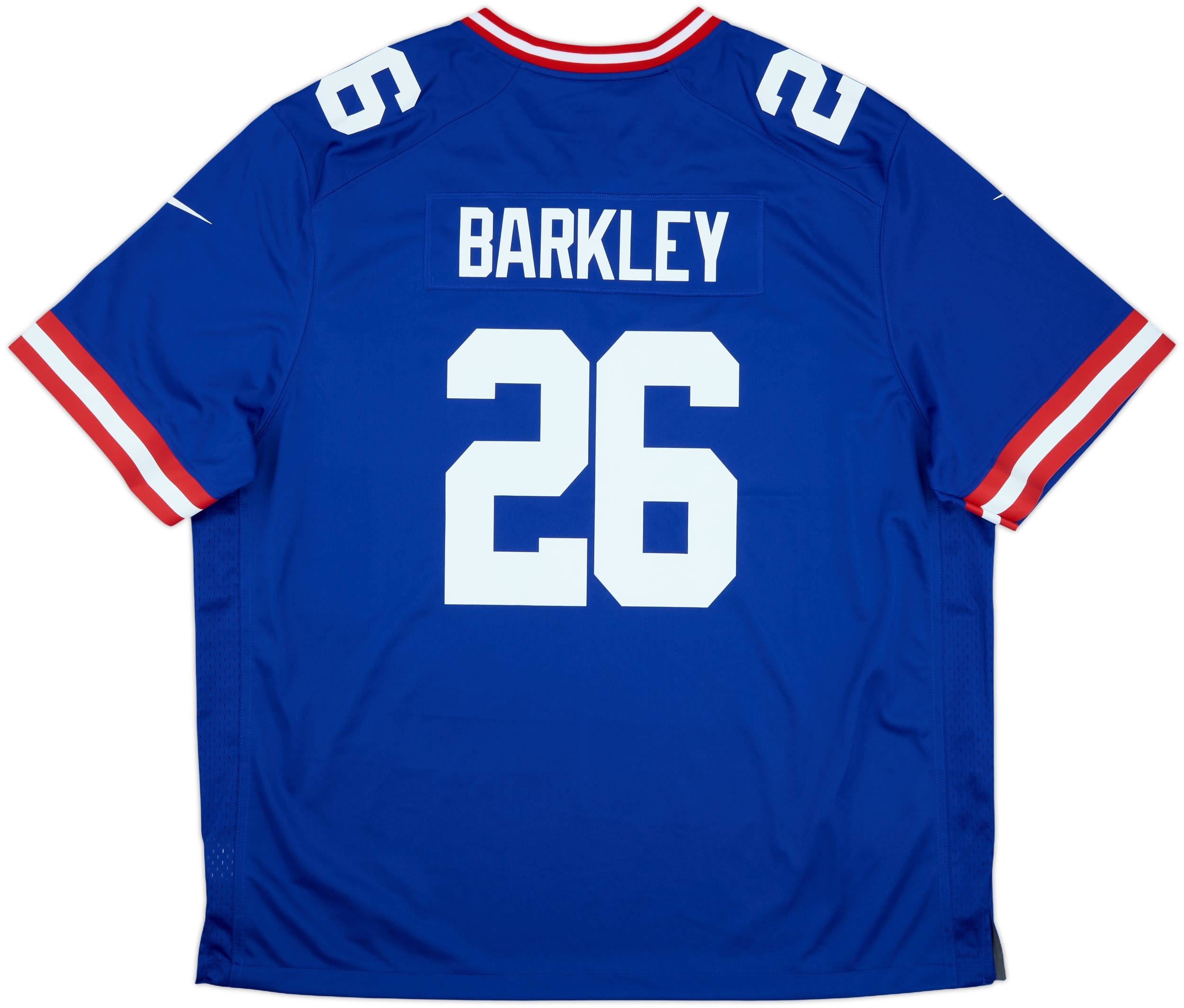 2022-23 New York Giants Barkley #26 Nike Game Throwback Jersey (3XL)