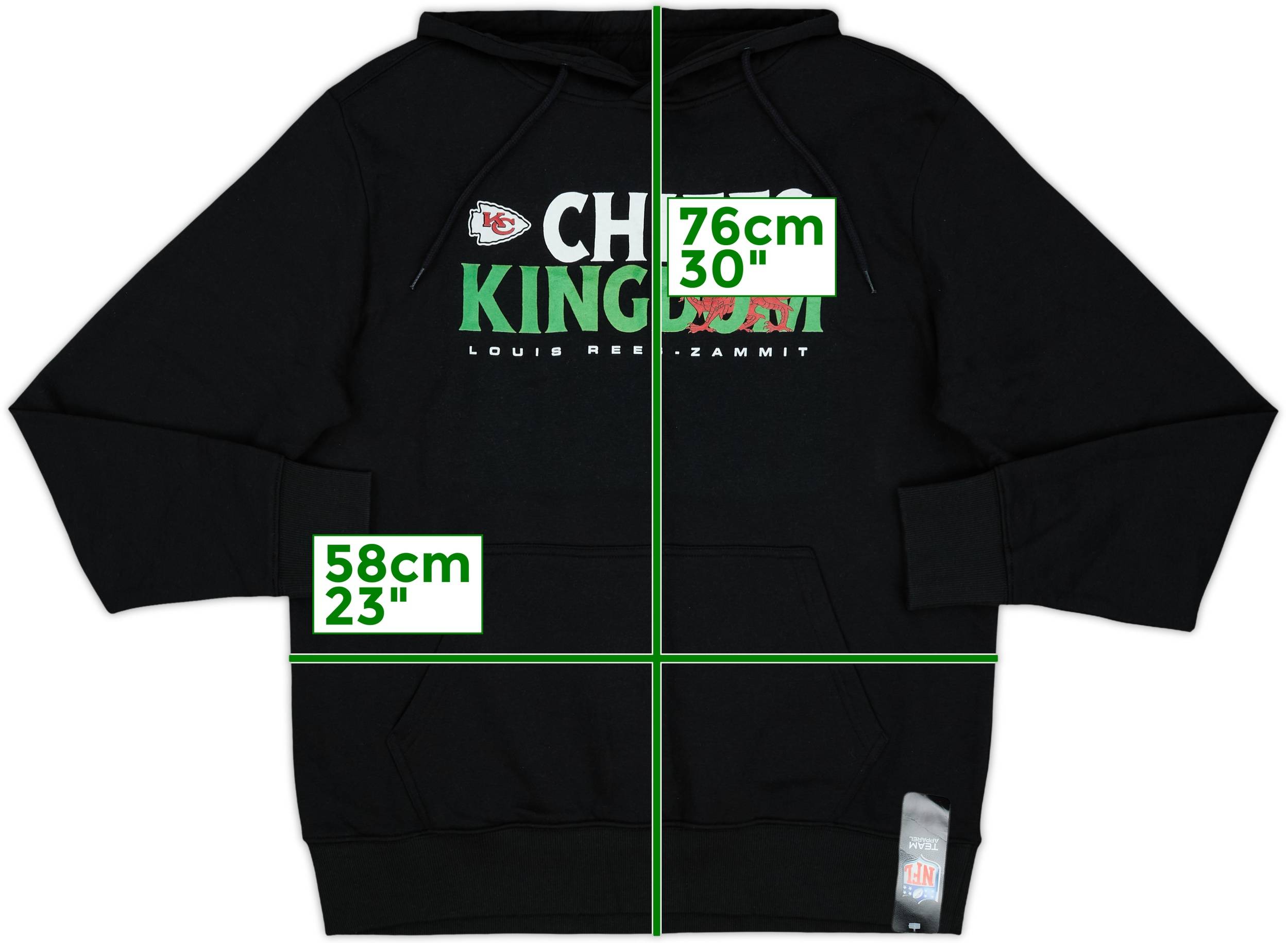 2023 Kansas City Chiefs NFL Hooded Sweat Top (L)