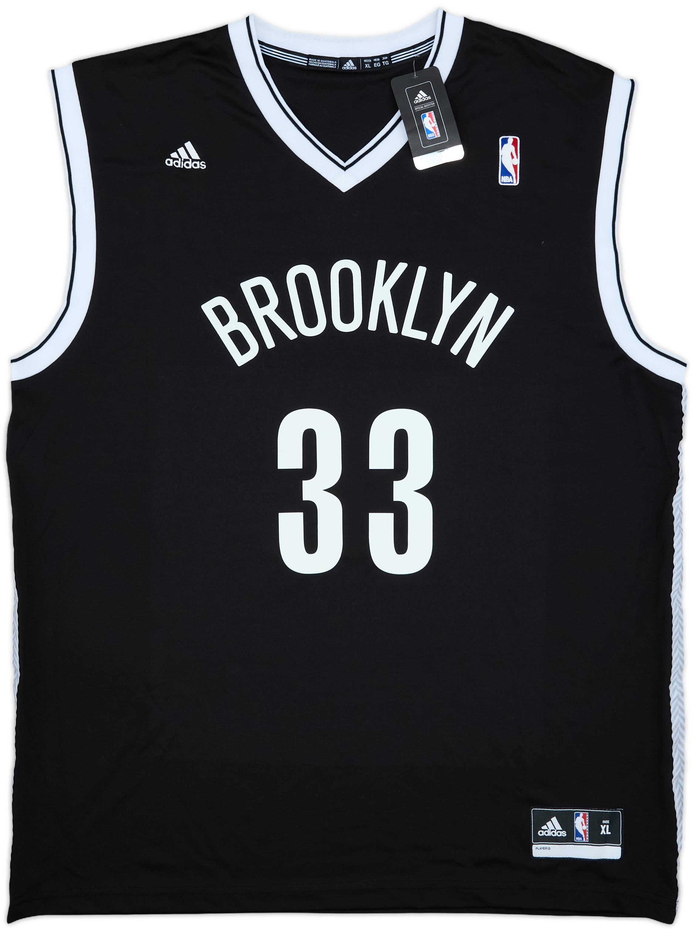 adidas BROOKLYN Netsユニフォーム New Adidas NBA Brooklyn Nets Kevin Garnett The Big Ticket
