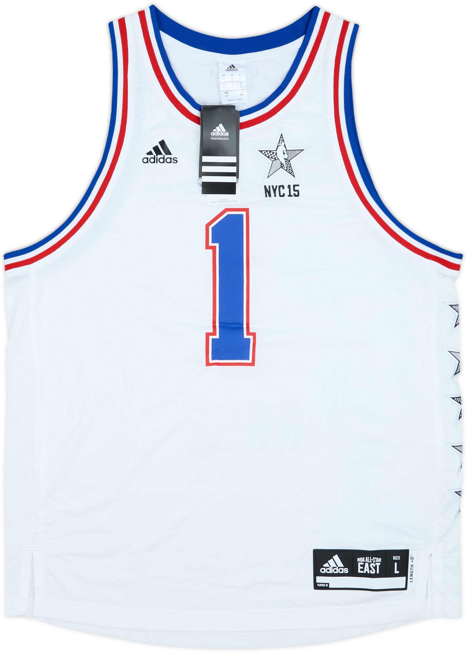 2015 NBA All-Star Team East Rose #1 adidas Jersey (L)