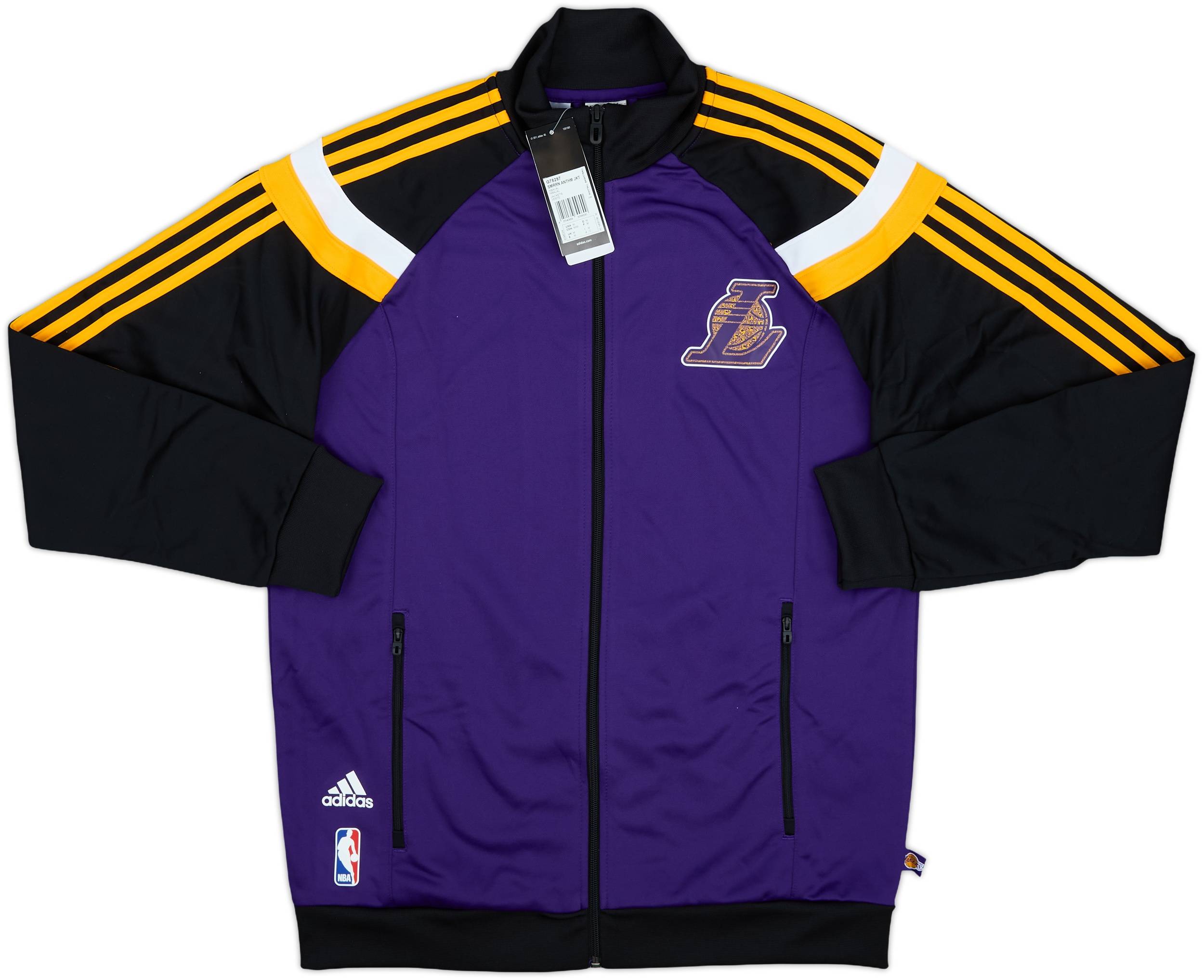 2013-14 LA Lakers adidas Track Jacket (M)