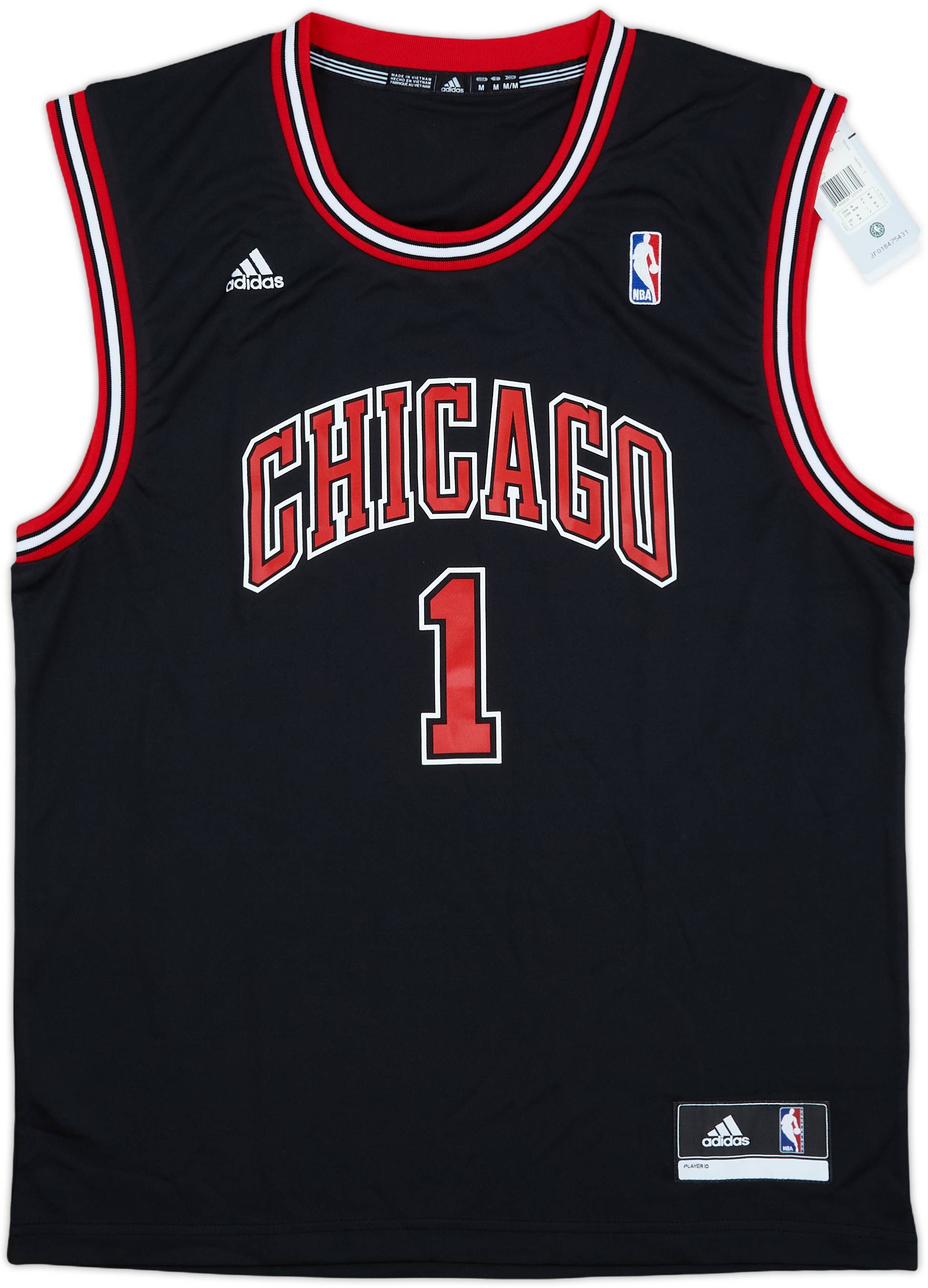 【公式】 adidas CHICAGO BULLS ROSE 1 ユニフォーム NBA adidas Chicago Bulls Derrick Rose #1 Jersey Men Size 2XL