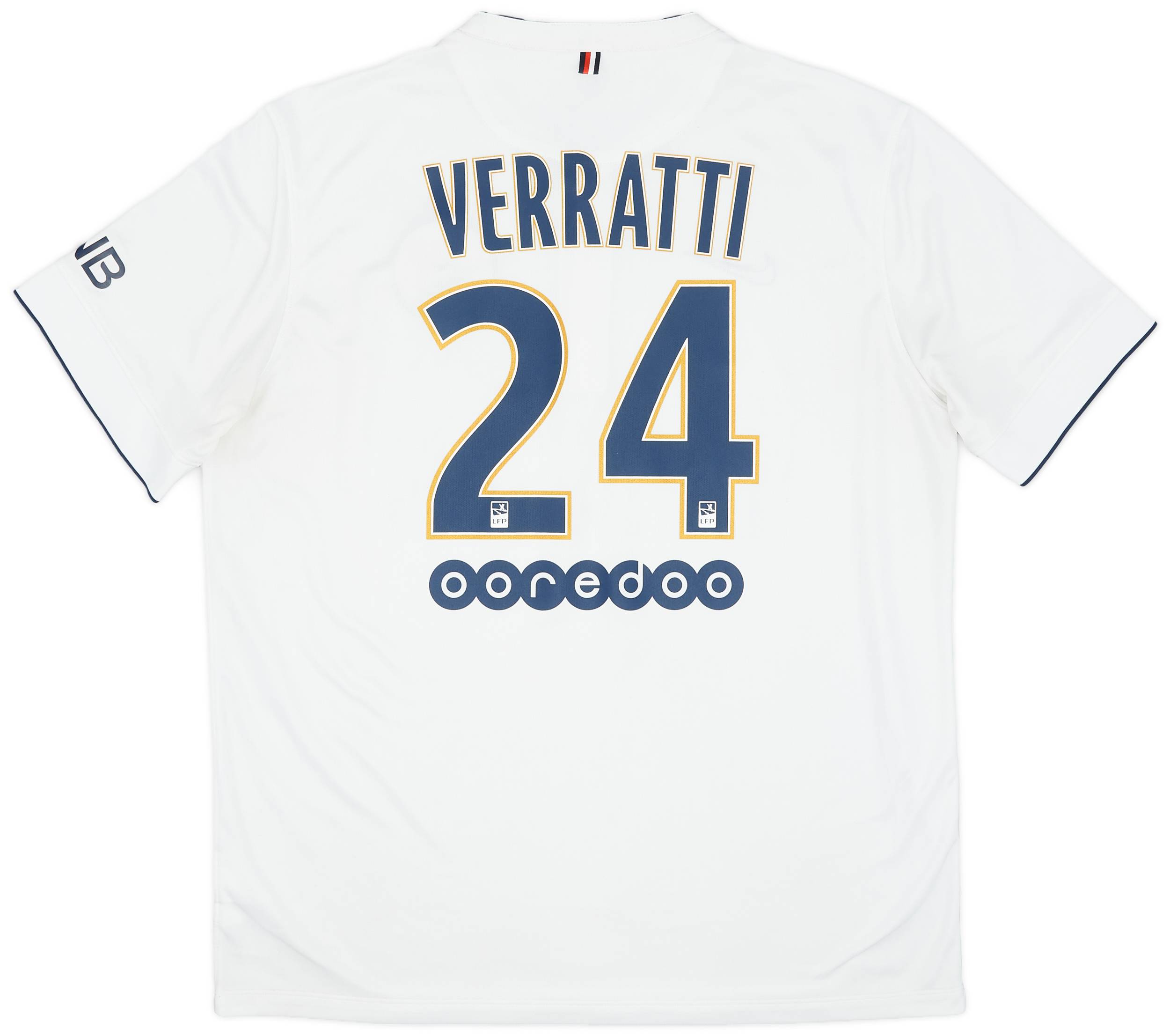 2014-15 Paris St Germain Away Shirt Verratti #24 - 7/10 - (XL)