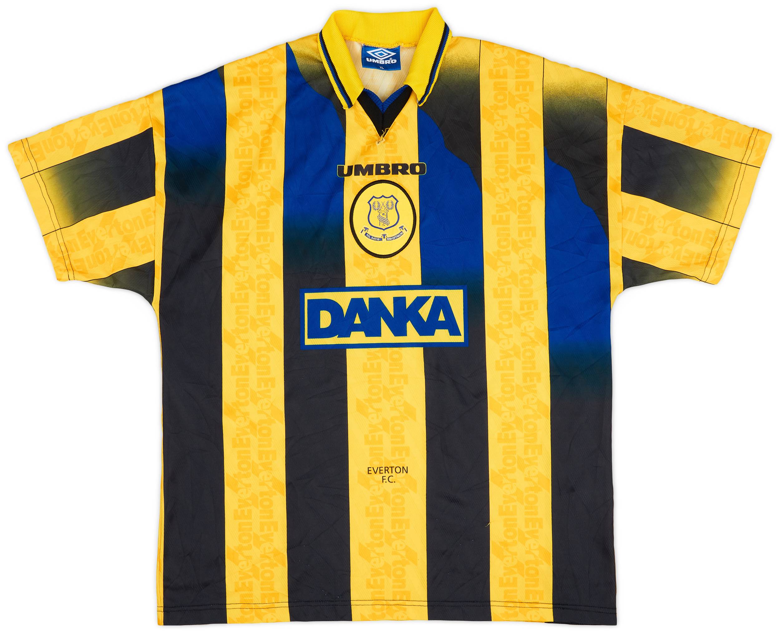1996-98 Everton Away Shirt - 5/10 - (XL)