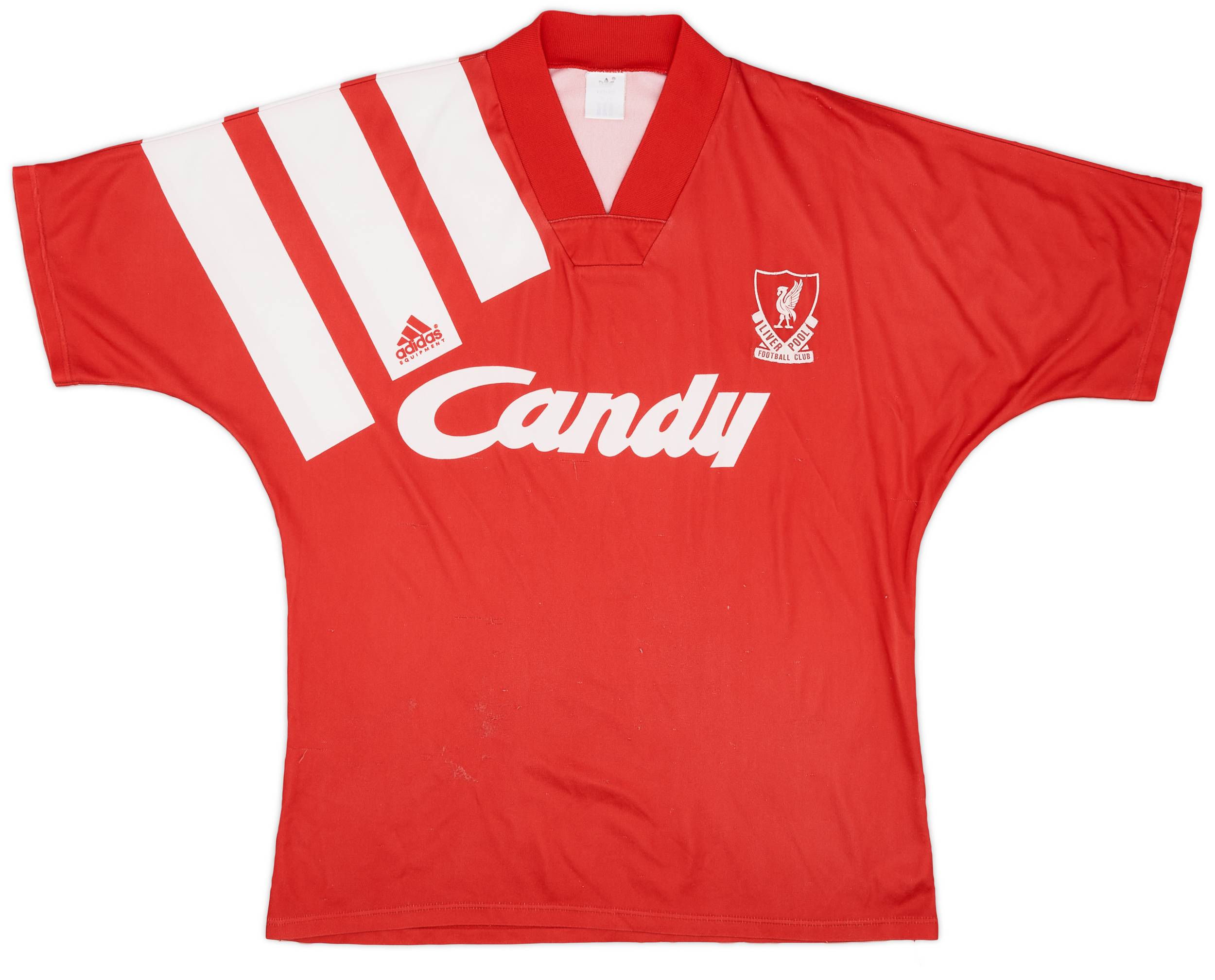 1991-92 Liverpool Home Shirt - 7/10 - (L)
