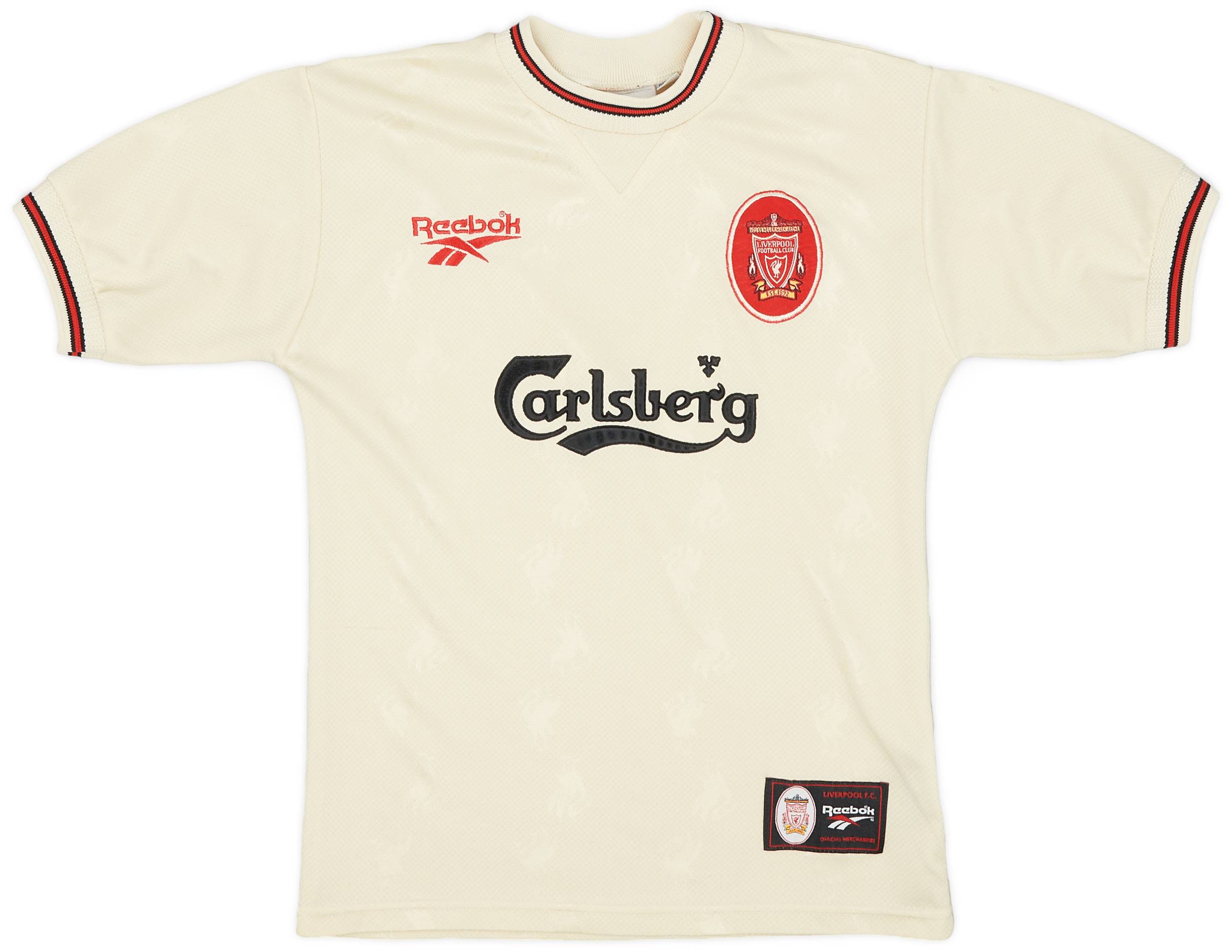 1996-97 Liverpool Away Shirt - 9/10 - (M.Boys)
