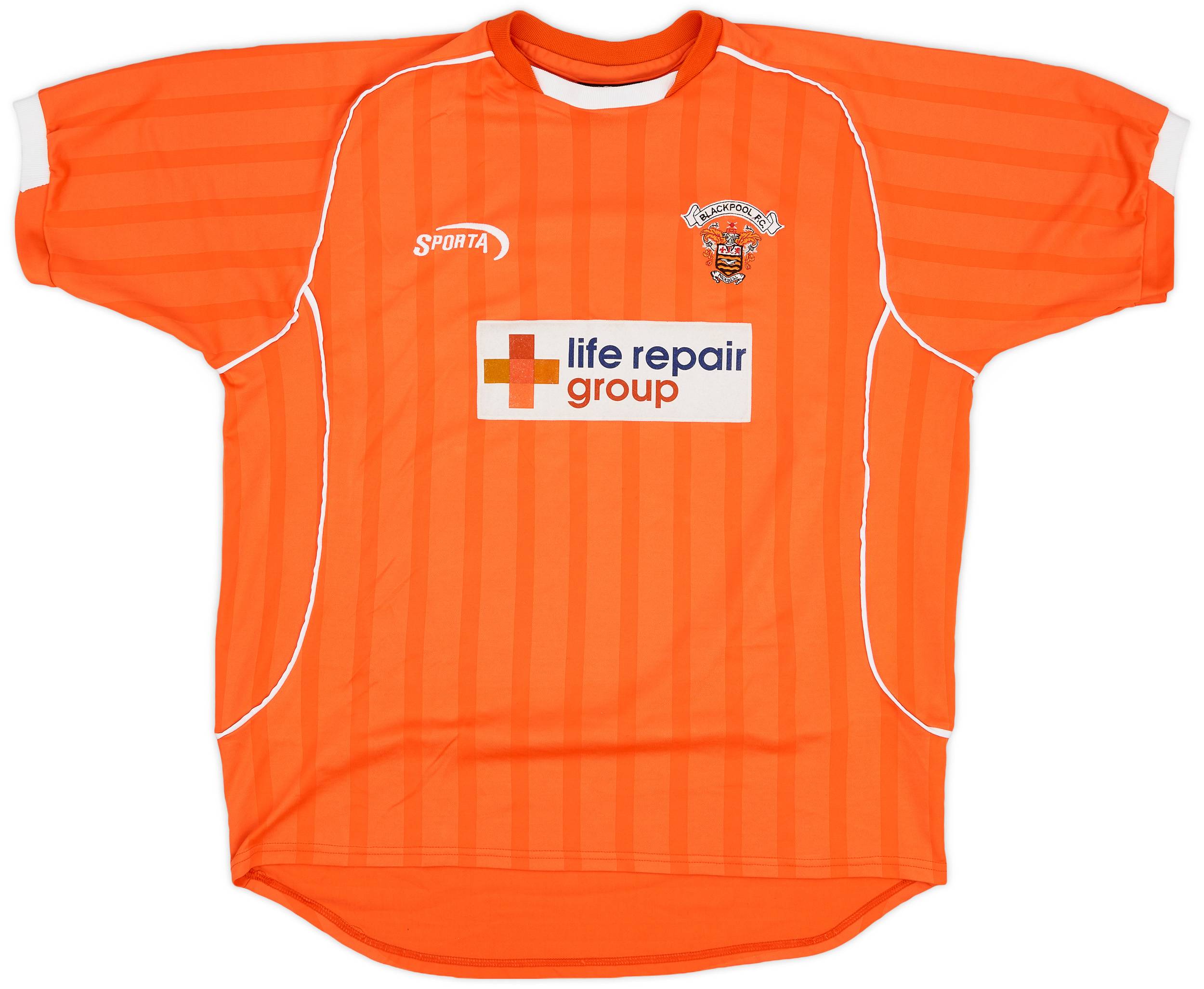 2003-04 Blackpool Home Shirt - 8/10 - (XL)