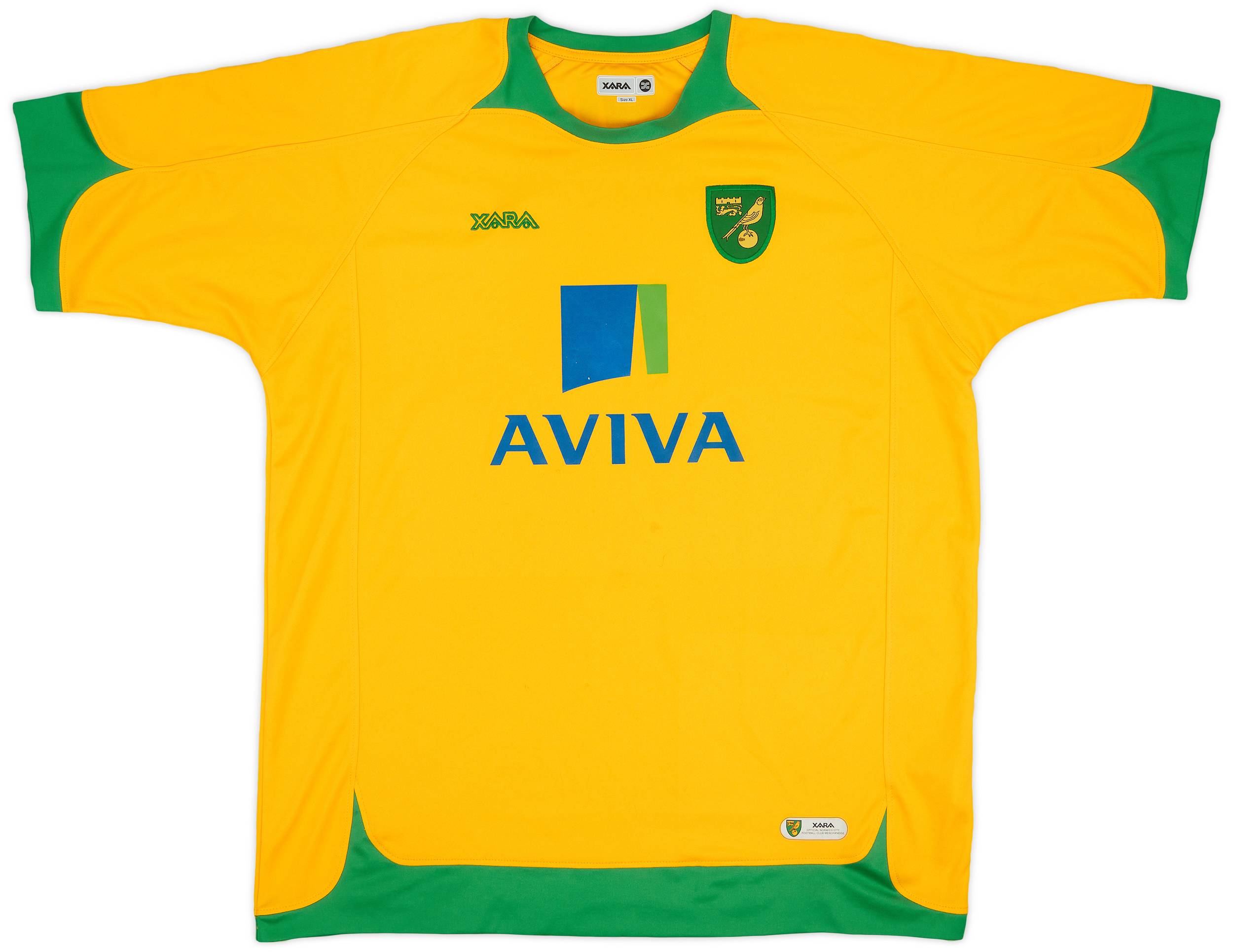 2008-10 Norwich Home Shirt - 8/10 - (XL)