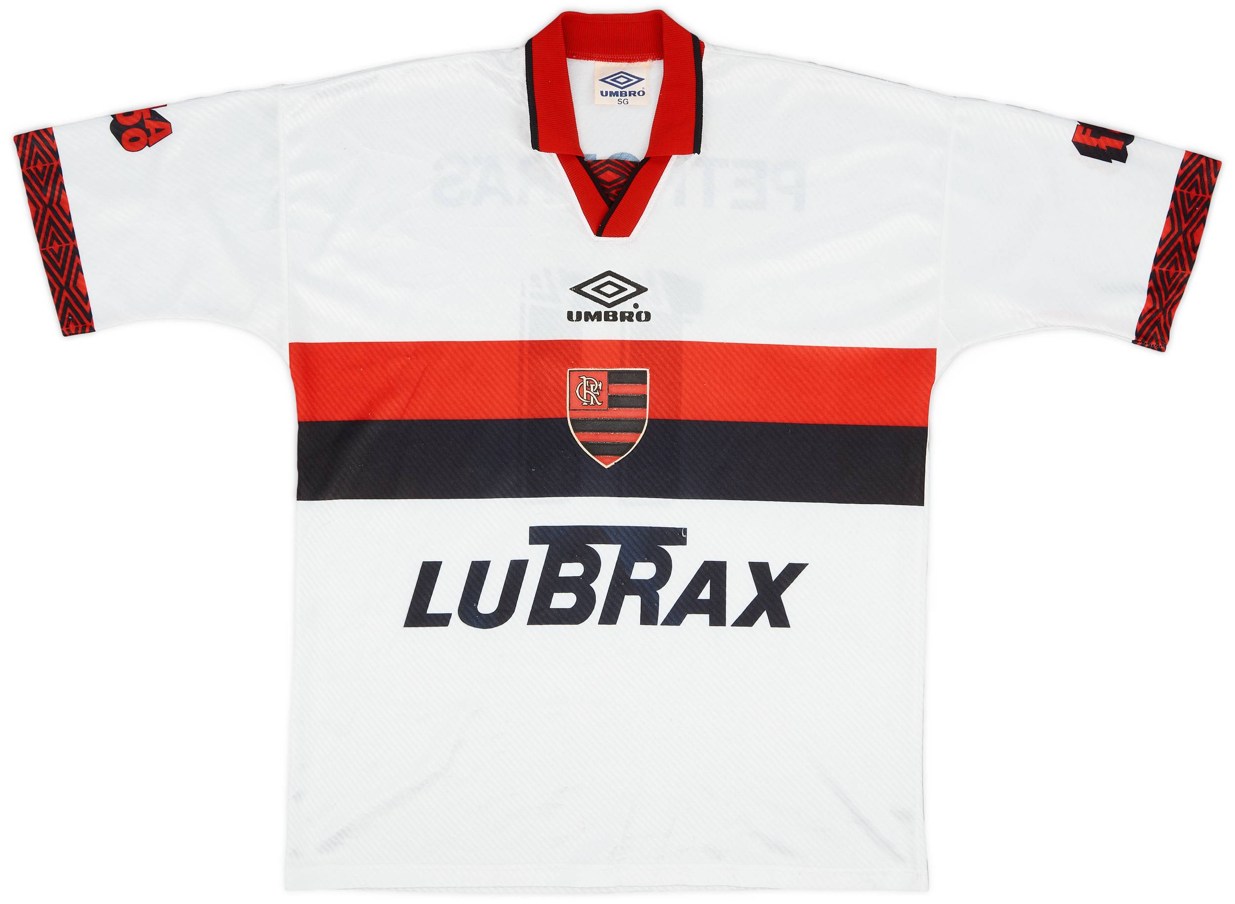 1995-96 Flamengo Centenary Away Shirt #11 - 8/10 - (XL)