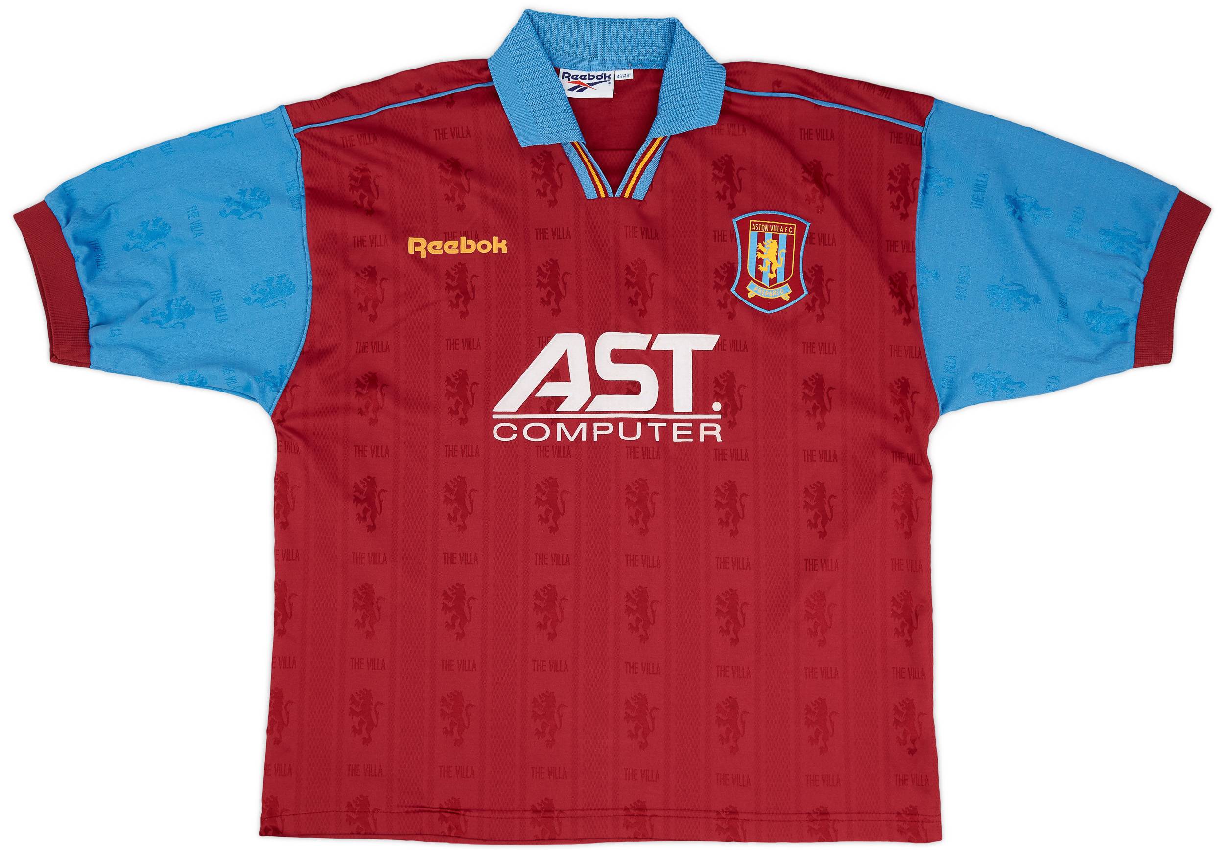 1995-97 Aston Villa Home Shirt - 8/10 - (XL)