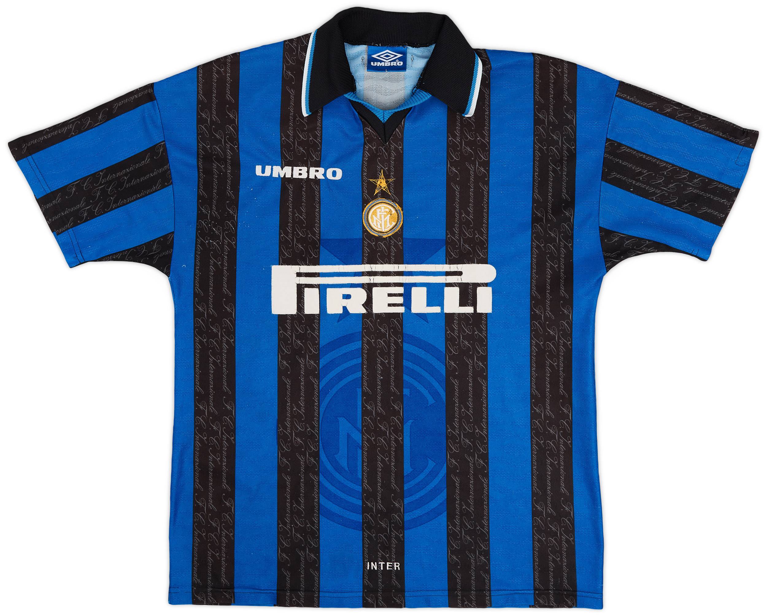 1997-98 Umbro Inter Milan Home Shirt】