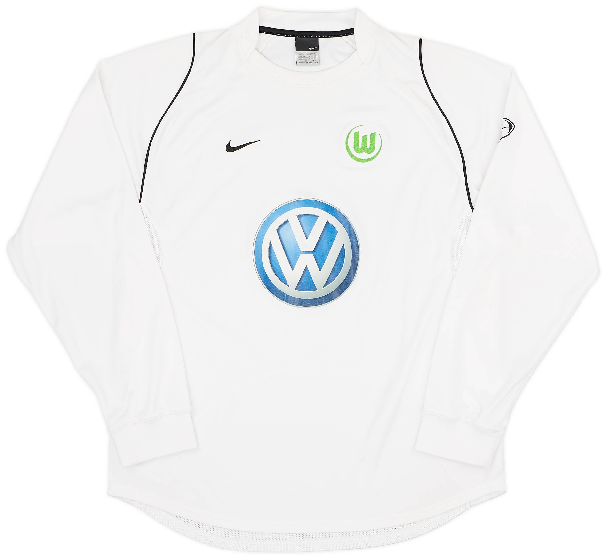 2005-07 Wolfsburg Away L/S Shirt - 8/10 - (L)