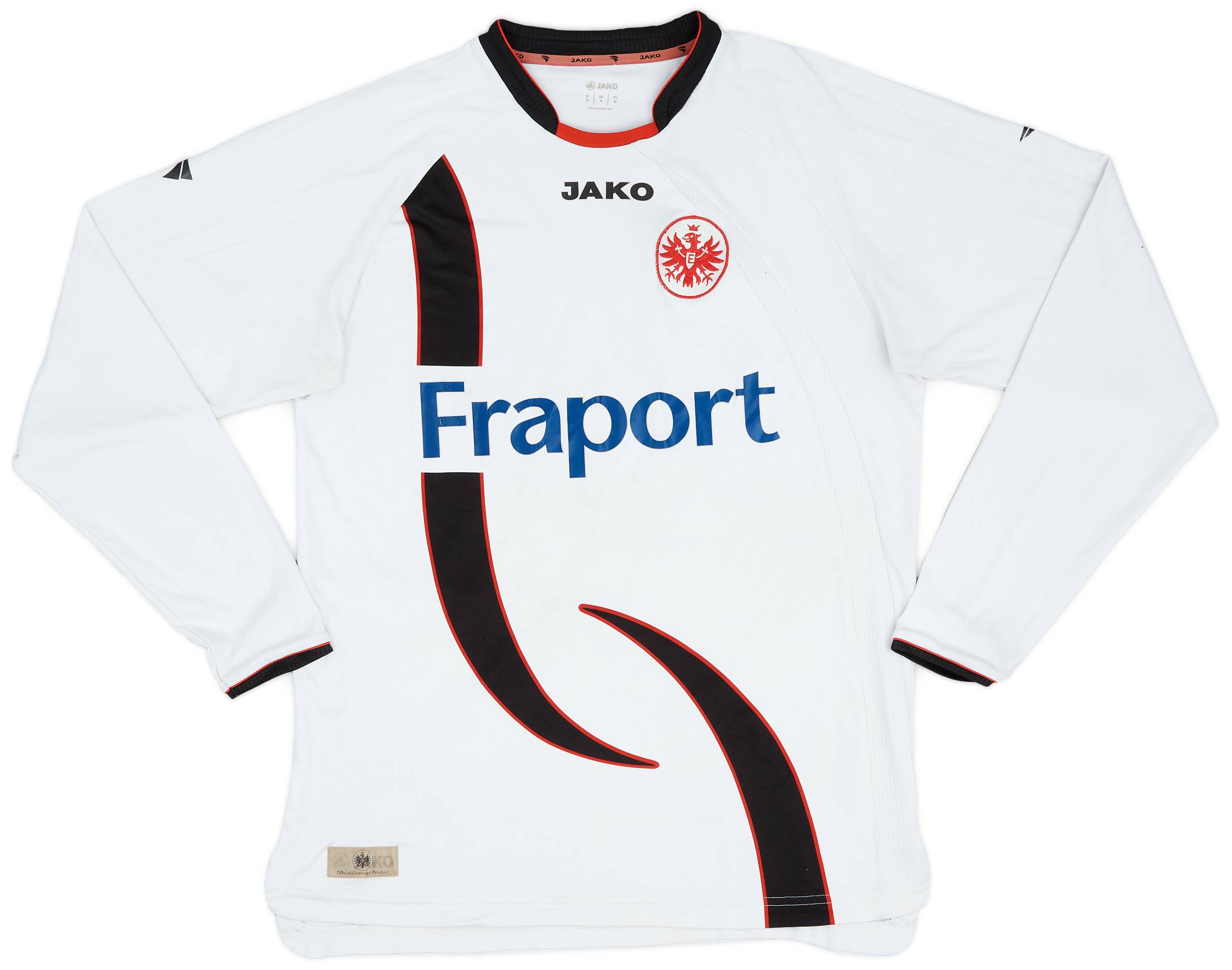 2008-11 Eintracht Frankfurt Away L/S Shirt - 7/10 - (S)