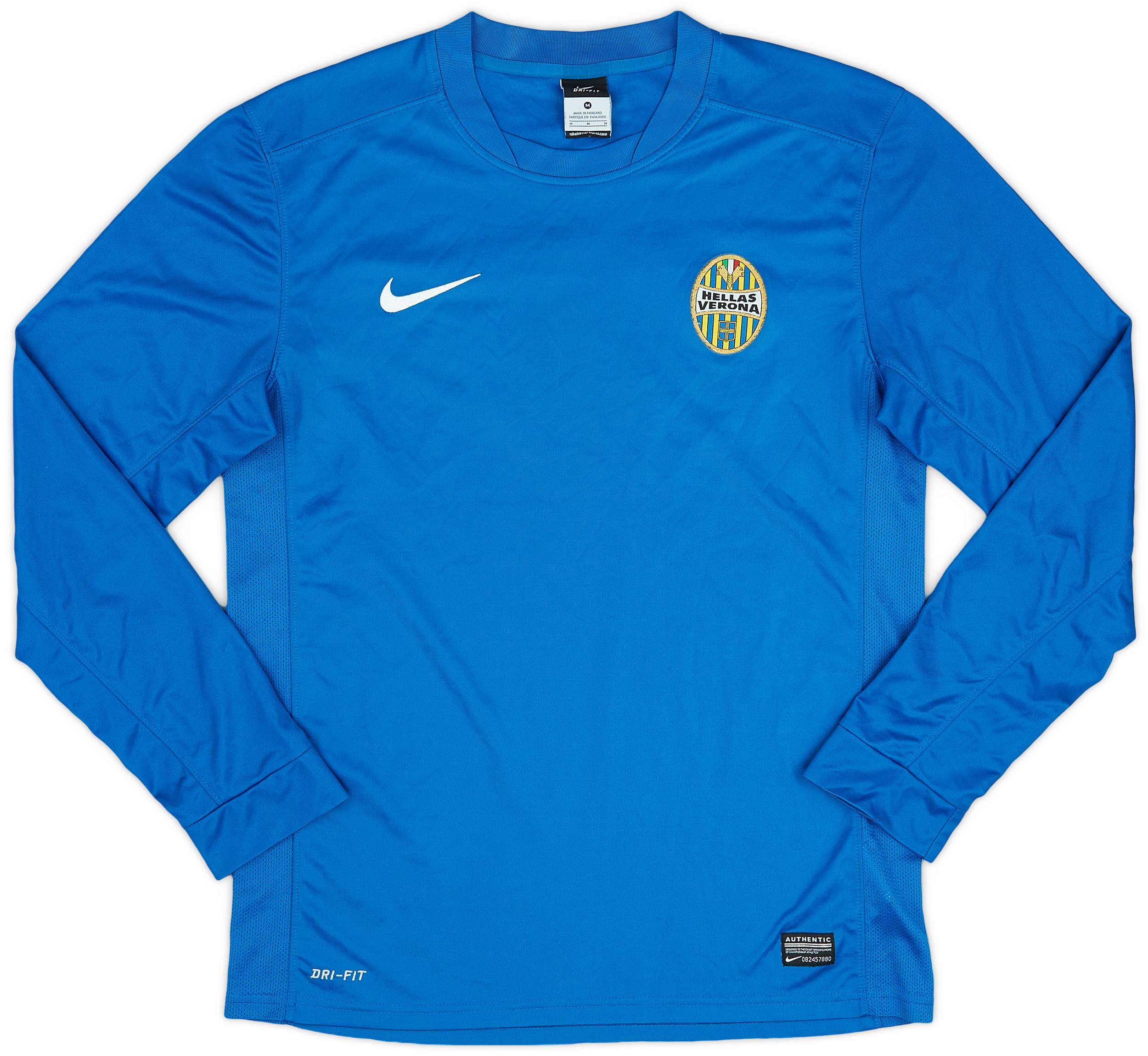 2013-14 Hellas Verona Nike Training L/S Shirt - 8/10 - (M)