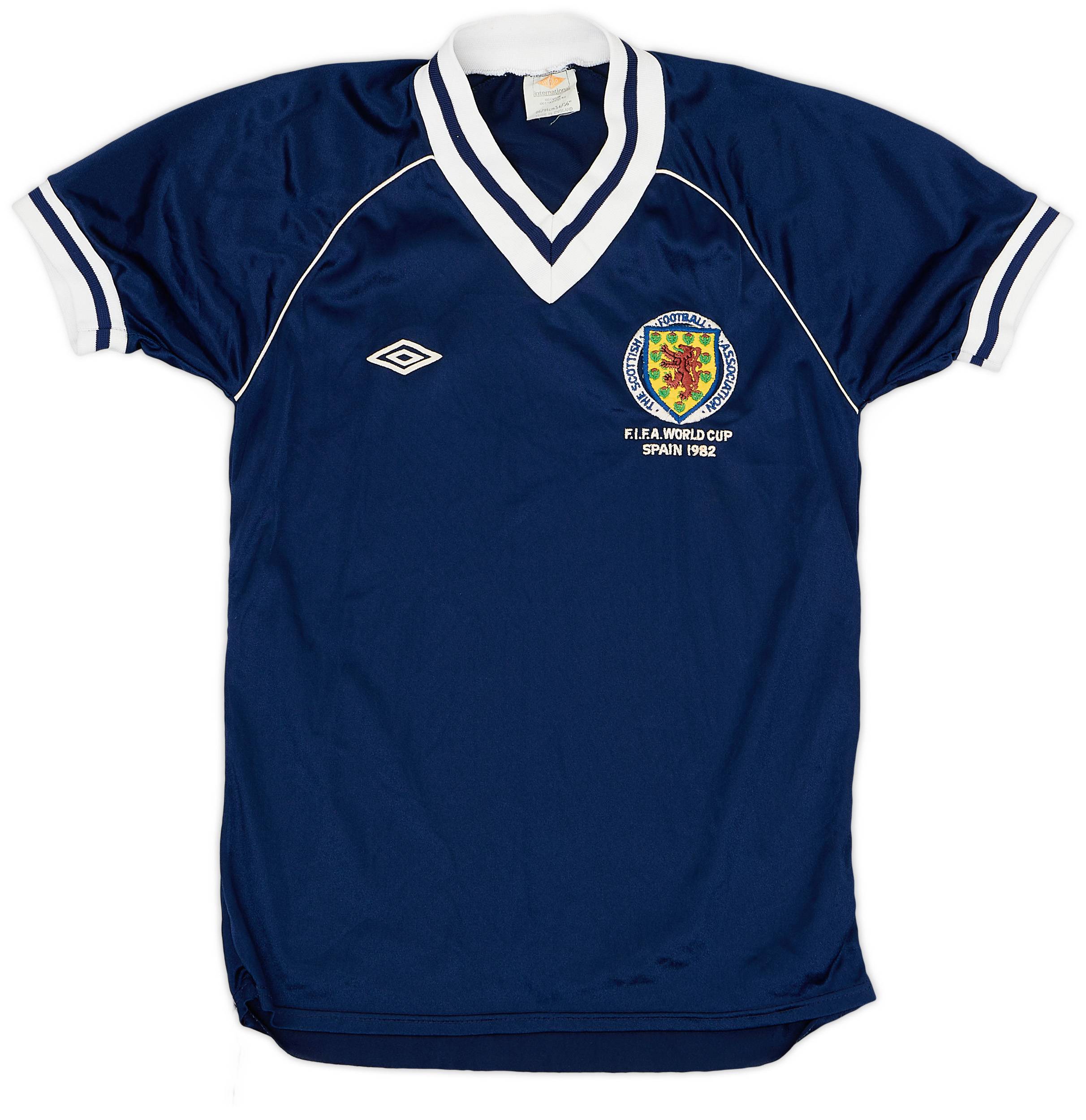 1982 Scotland 'World Cup' Home Shirt - 8/10 - (S)